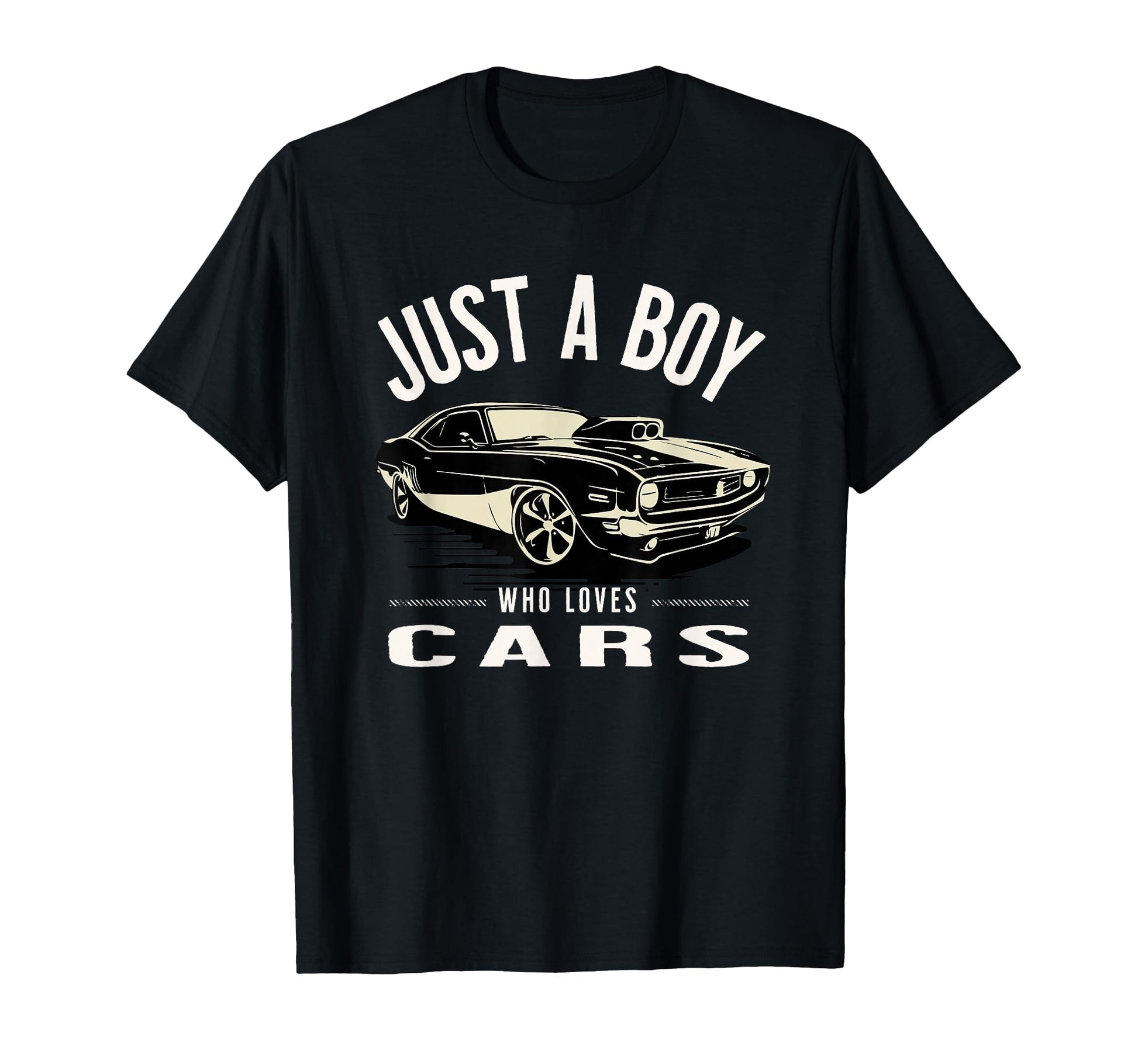 Just Who Loves Cars Car Enthusiast T-Shirt - Custom Art Print for Adults - T-Shirt, Sweatshirt, Hoodie