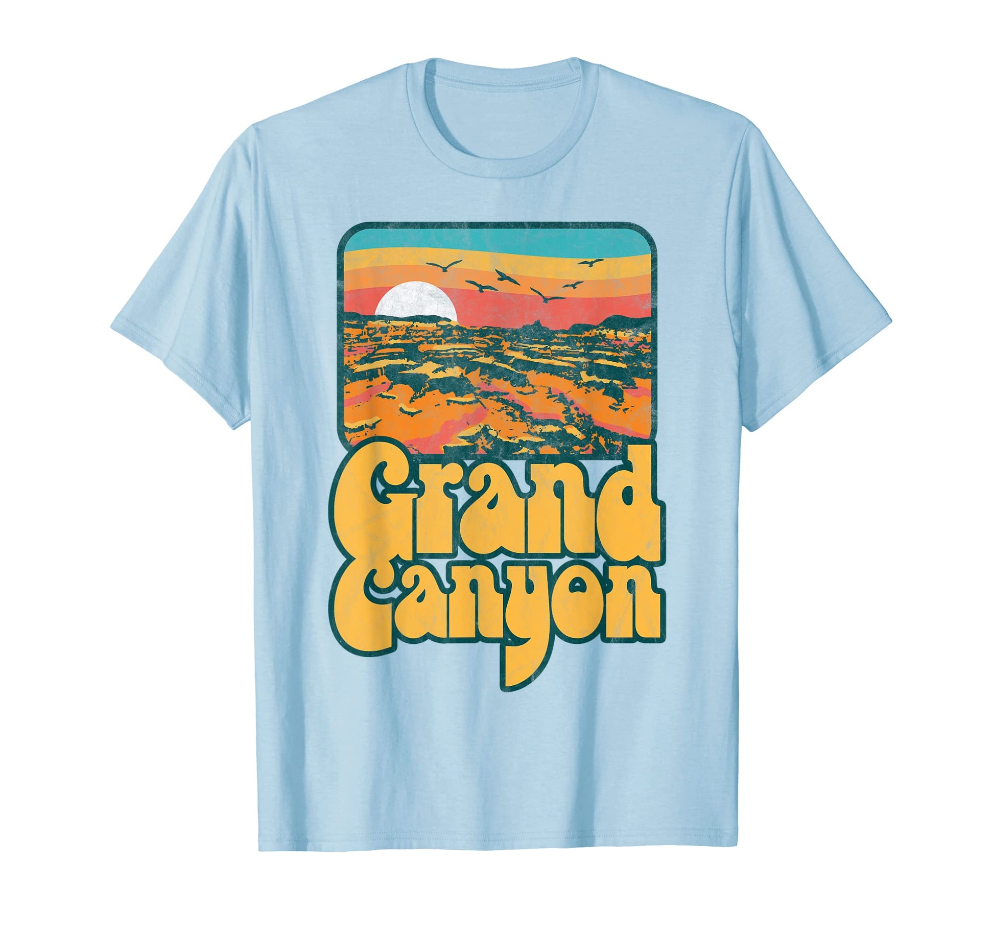 80S Grand Canyon National Park T-Shirt - Aesthetic Graphic for Adults - T-Shirt, Sweatshirt, Hoodie