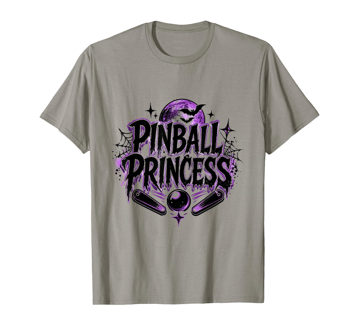 Pinball Princess Machines Funny T-Shirt - Custom Art Print for Adults - T-Shirt, Sweatshirt, Hoodie