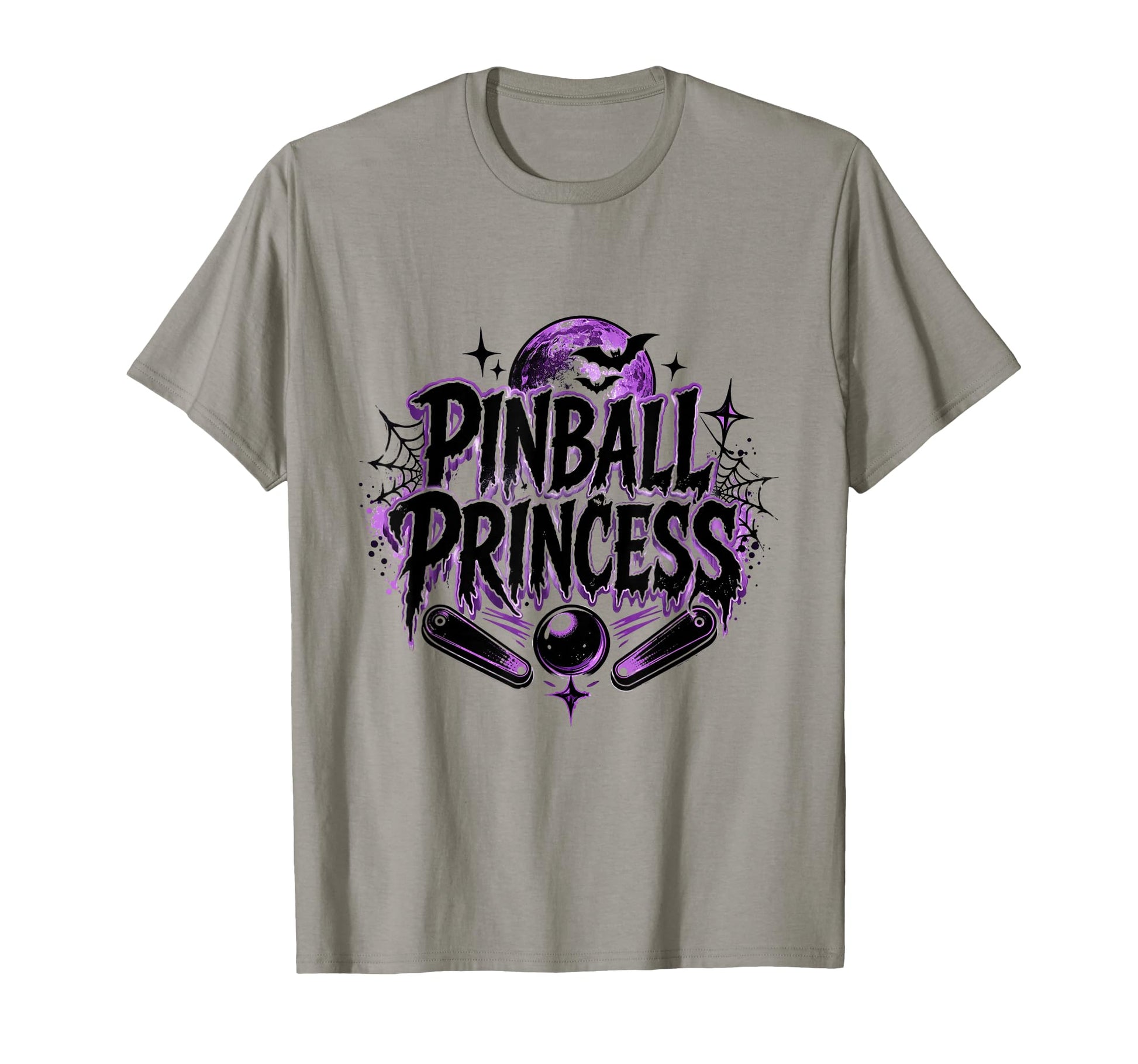 Pinball Princess Machines Funny T-Shirt - Custom Art Print for Adults - T-Shirt, Sweatshirt, Hoodie