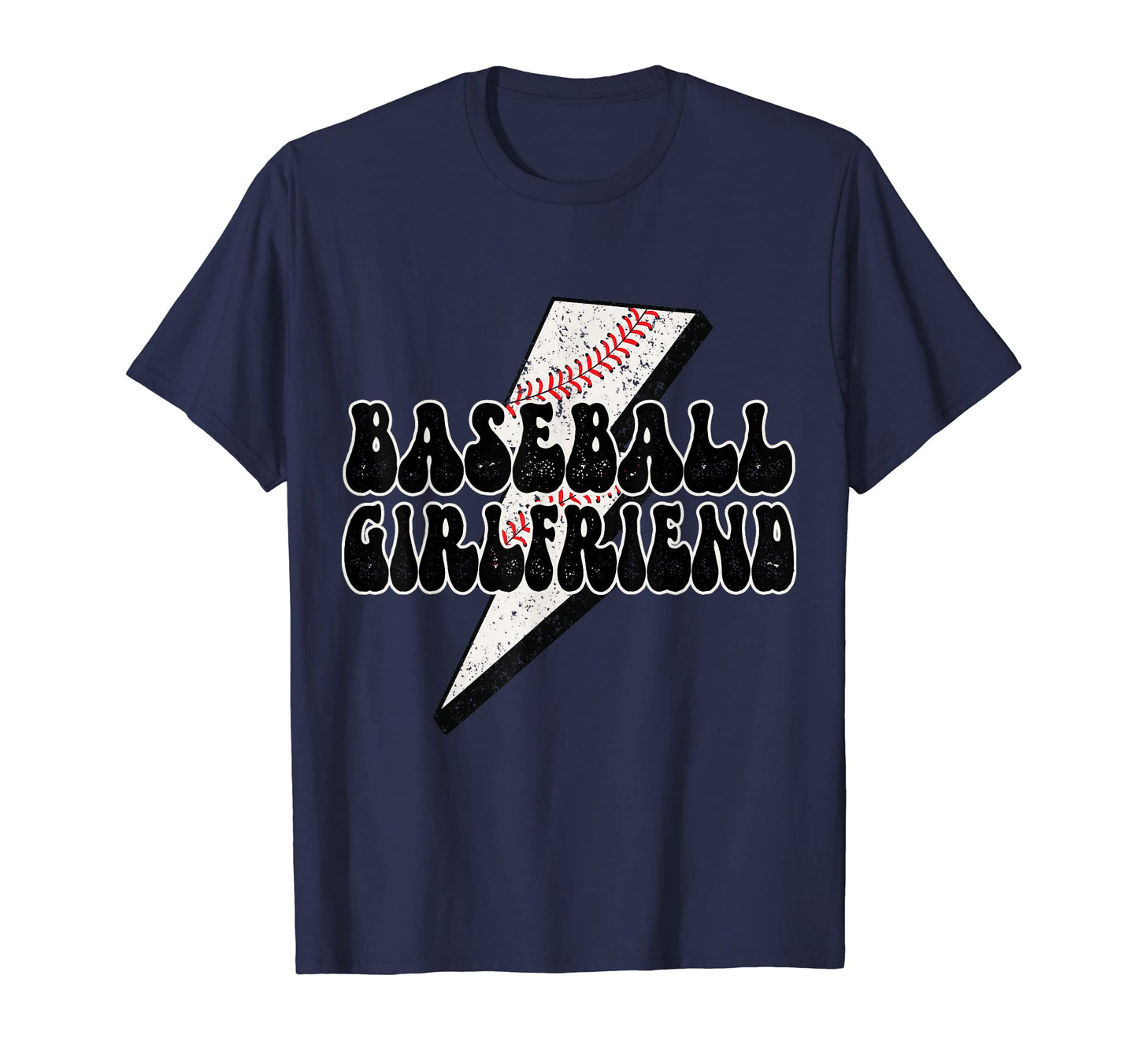Baseball Girlfriend Trendy Lightning T-Shirt - Streetwear Style Men Women - T-Shirt, Sweatshirt, Hoodie
