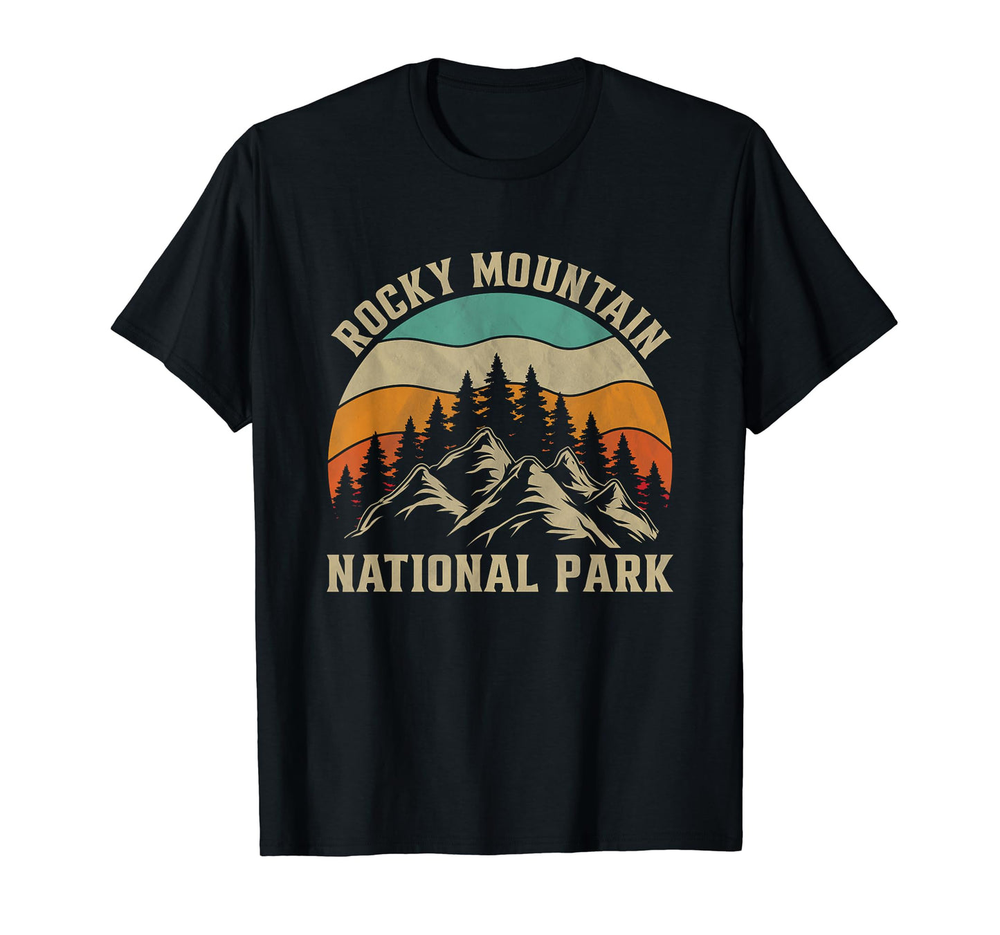 Rocky Mountain National Park T-Shirt - Fun Novelty Design Unisex - T-Shirt, Sweatshirt, Hoodie