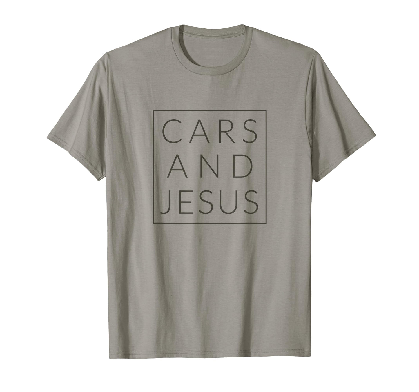 Cars And Jesus Minimal Hot Rod Christian T-Shirt - Graphic Print Unisex - T-Shirt, Sweatshirt, Hoodie