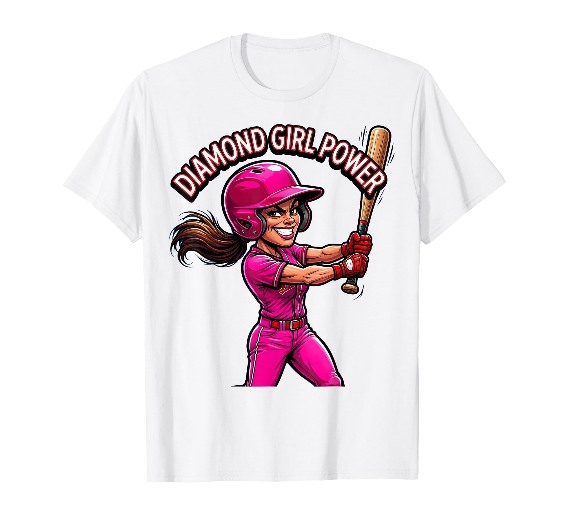 Diamond Power Baseball T-Shirt - Graphic Print Unisex - T-Shirt, Sweatshirt, Hoodie