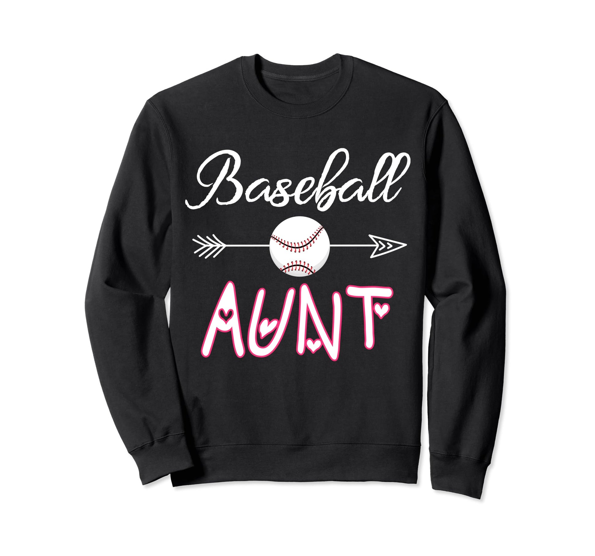 Baseball Aunt Birthday Sport Sweatshirt - Custom Art Print Men Women - T-Shirt, Sweatshirt, Hoodie