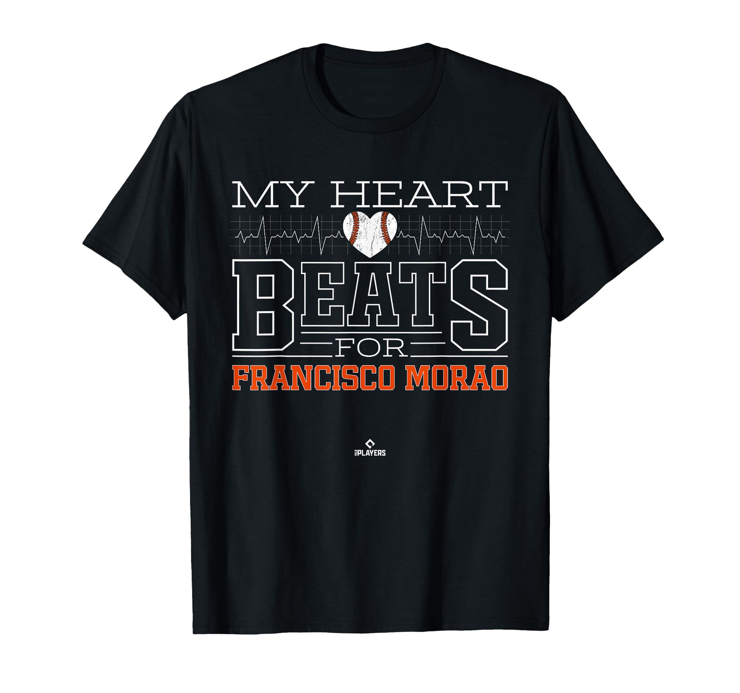 My Heart Beats Francisco Morao T-Shirt - Minimalist Print for Adults - T-Shirt, Sweatshirt, Hoodie