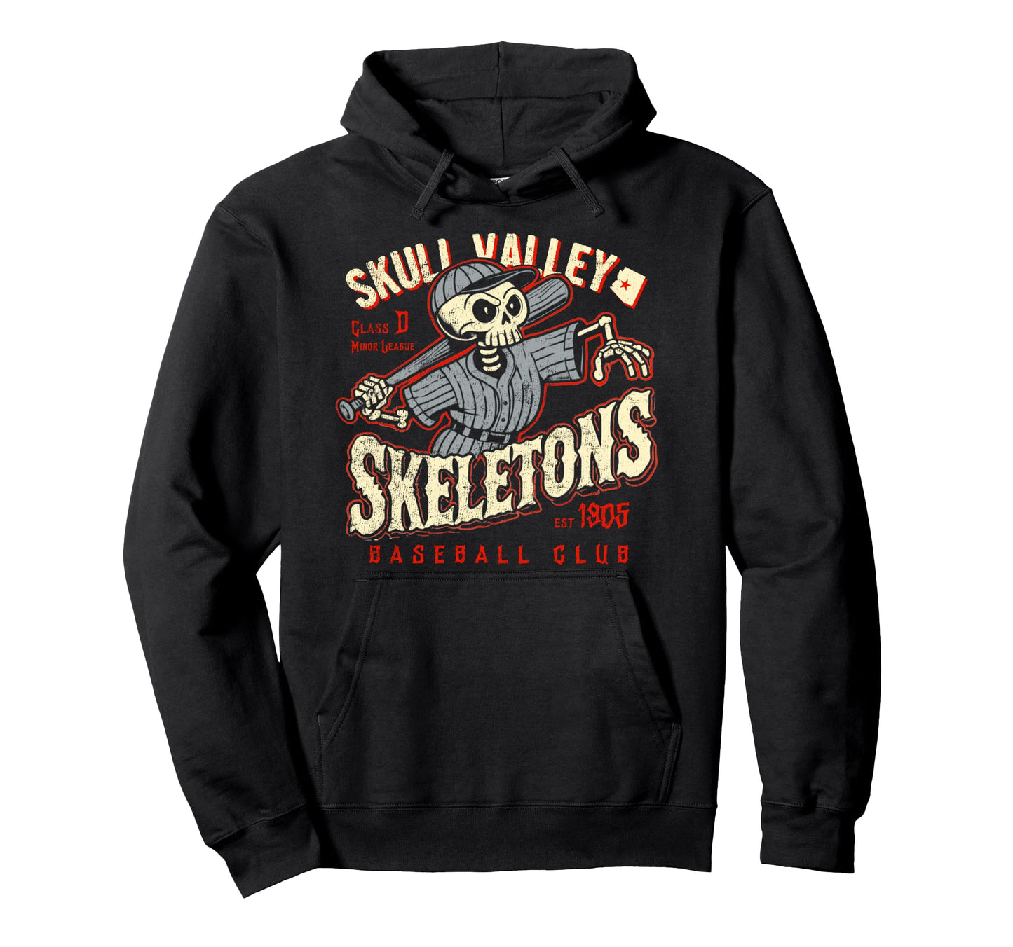 Halloween Skull Valley Skeletons Minor Hoodie - Novelty Apparel Unisex - T-Shirt, Sweatshirt, Hoodie