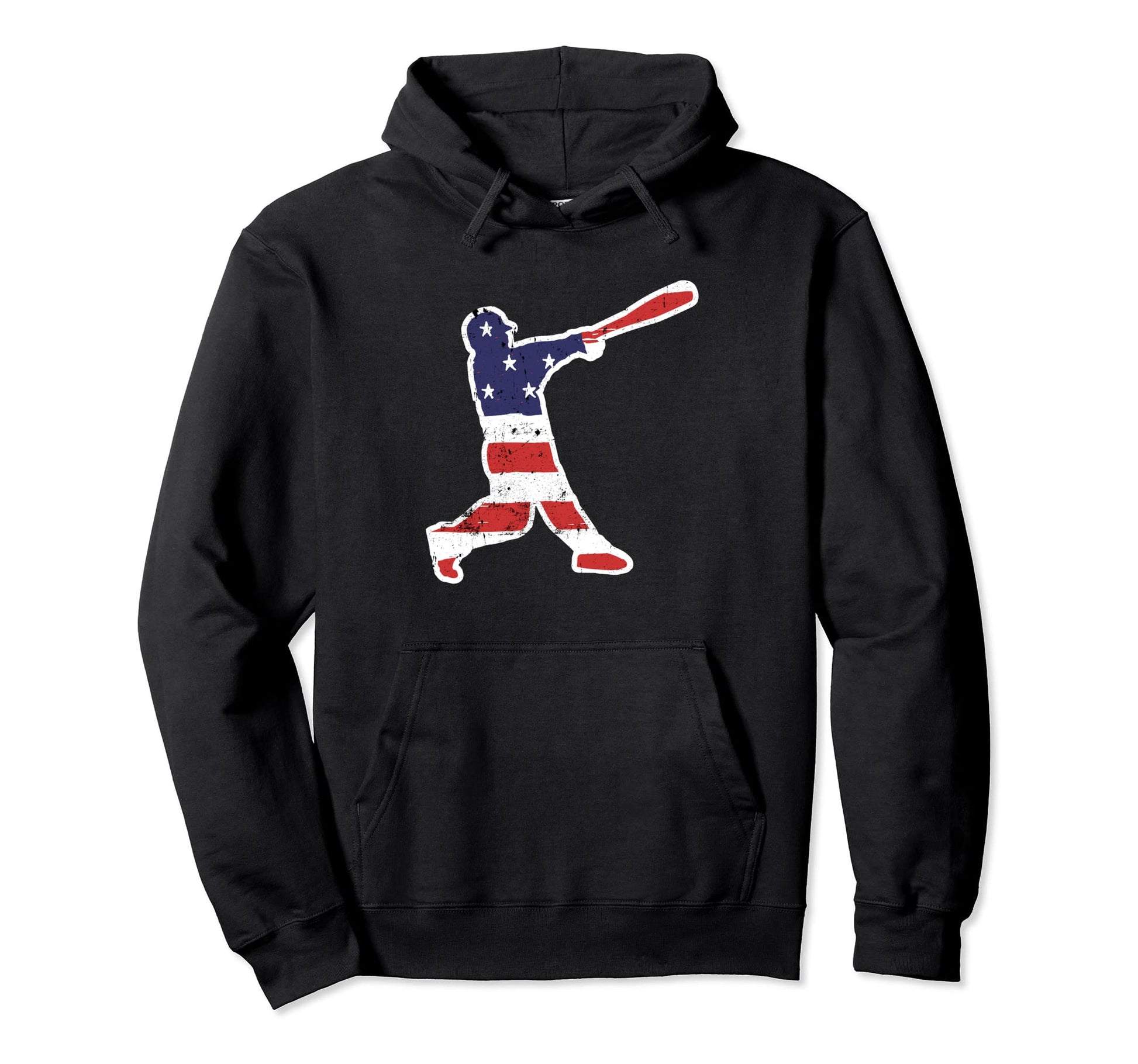 Baseball Player Home Run Hitter Baseball Hoodie - Trendy Graphic Unisex - T-Shirt, Sweatshirt, Hoodie