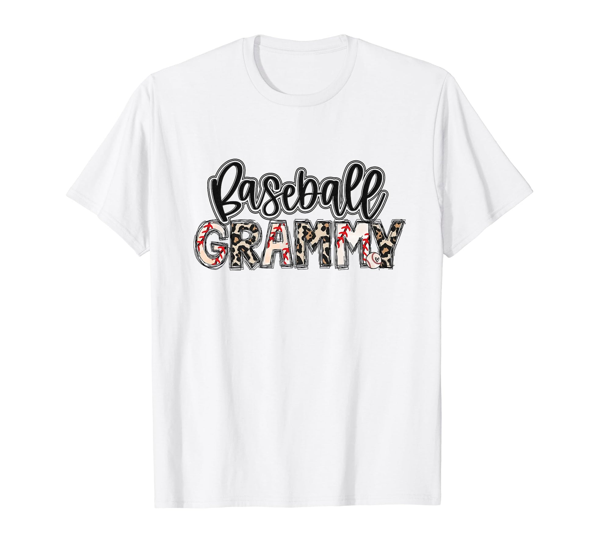 Baseball Grammy Leopard Proud Family T-Shirt - Unique Graphic Unisex - T-Shirt, Sweatshirt, Hoodie