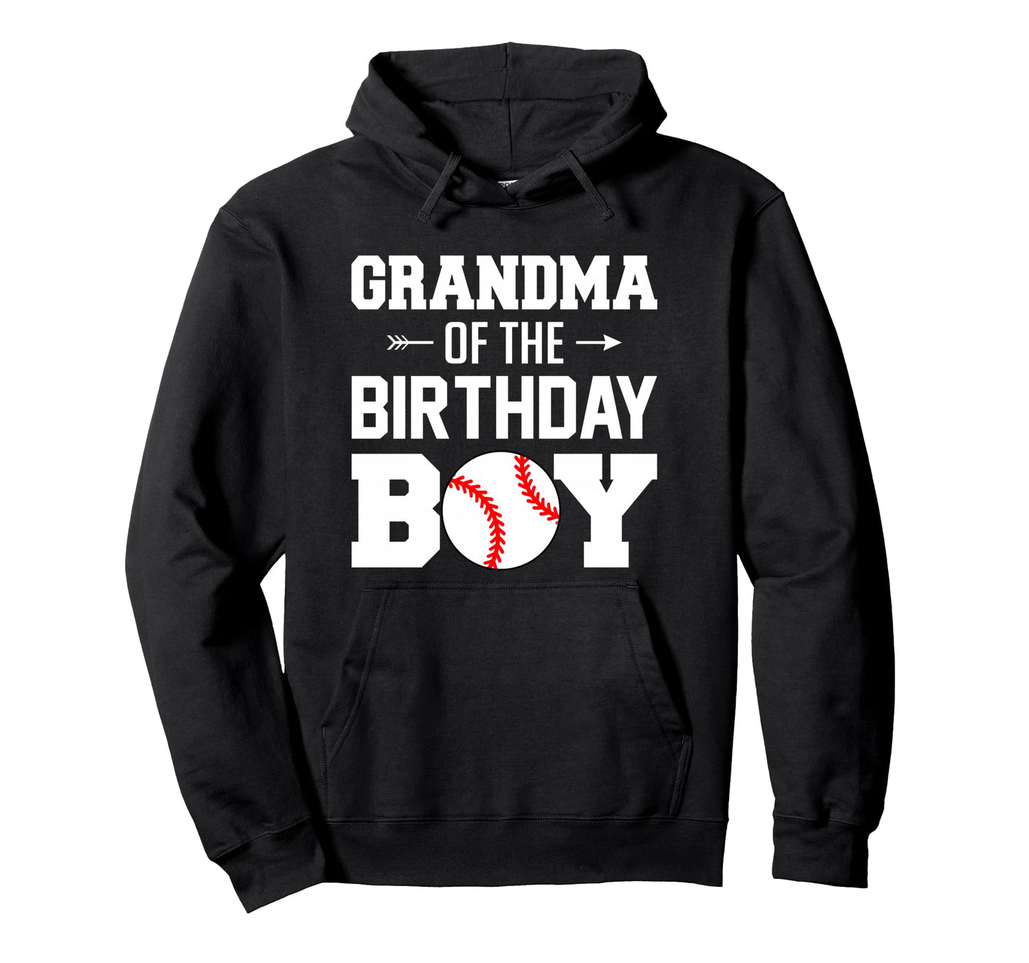Grandma Birthday Baseball Family Matching Hoodie - Minimalist Print Unisex - T-Shirt, Sweatshirt, Hoodie