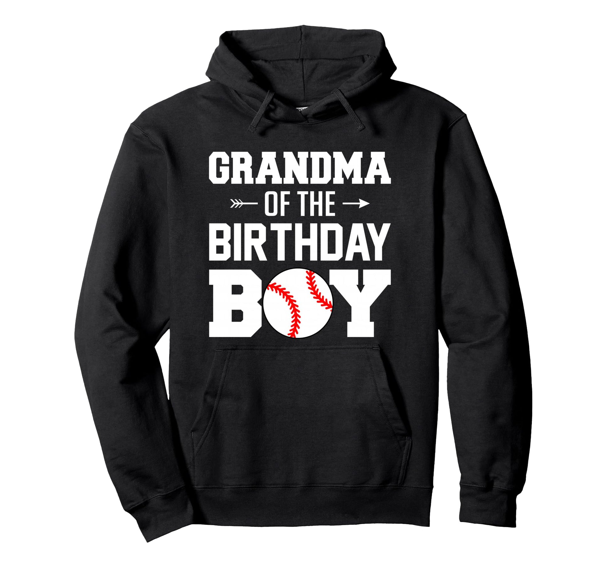 Grandma Birthday Baseball Family Matching Hoodie - Minimalist Print Unisex - T-Shirt, Sweatshirt, Hoodie
