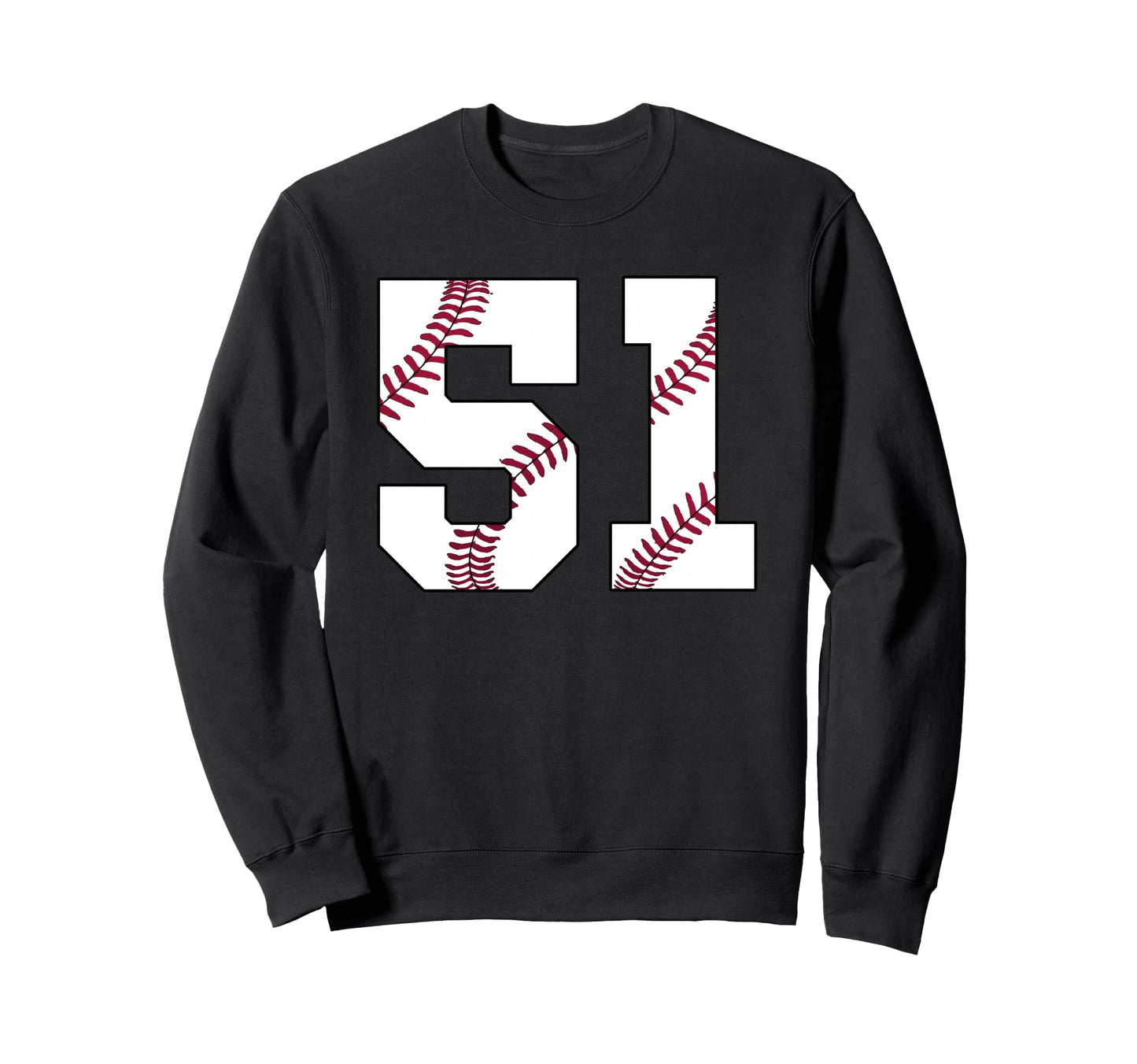 Baseball 1975 51St Birthday 51 Years Sweatshirt - Novelty Apparel Unisex - T-Shirt, Sweatshirt, Hoodie