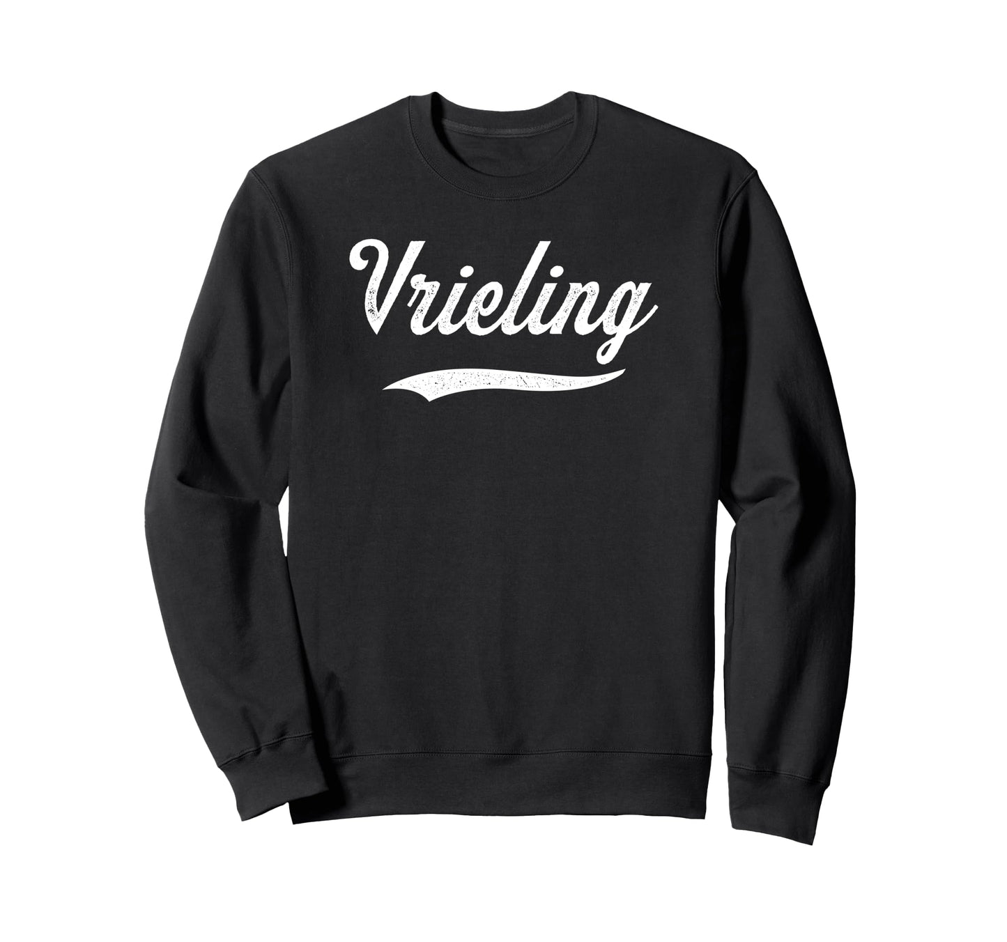 Distressed Script Trystan Vrieling Sweatshirt - Trendy Graphic for Adults - T-Shirt, Sweatshirt, Hoodie