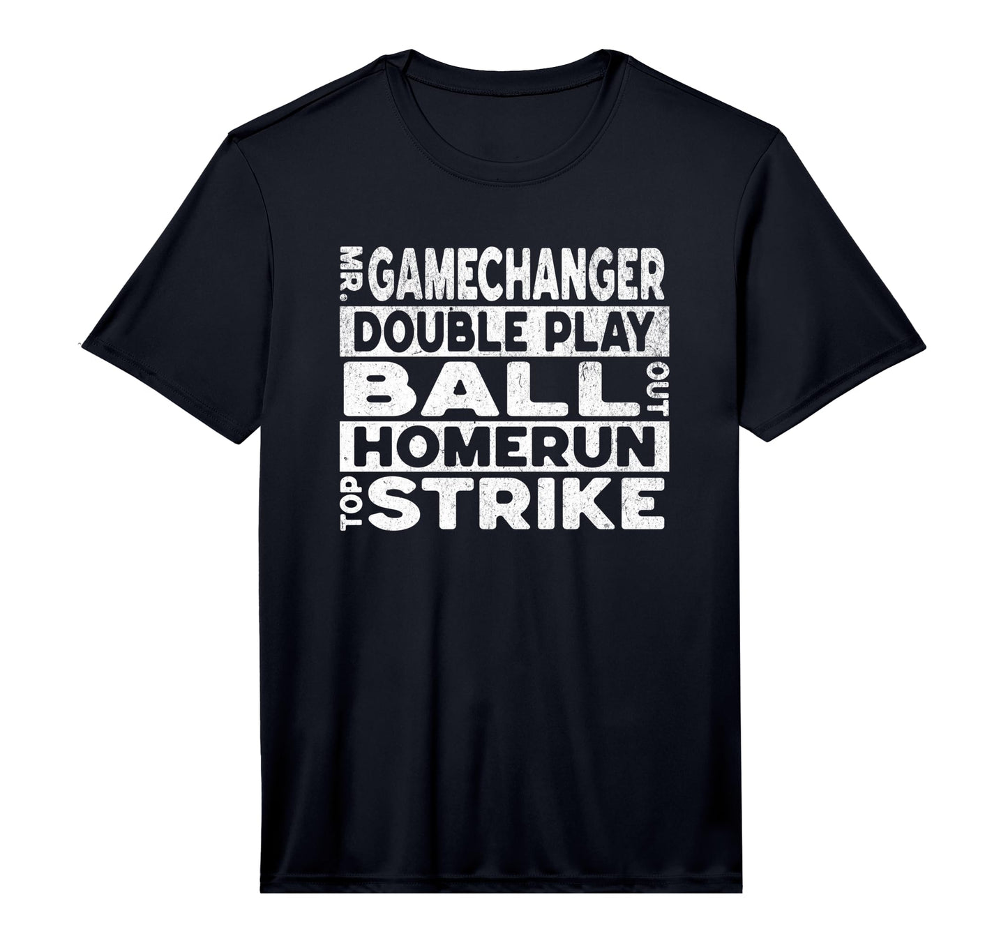 Mens Mr Gamechanger Double Play T-Shirt - Custom Art Print for Adults - T-Shirt, Sweatshirt, Hoodie