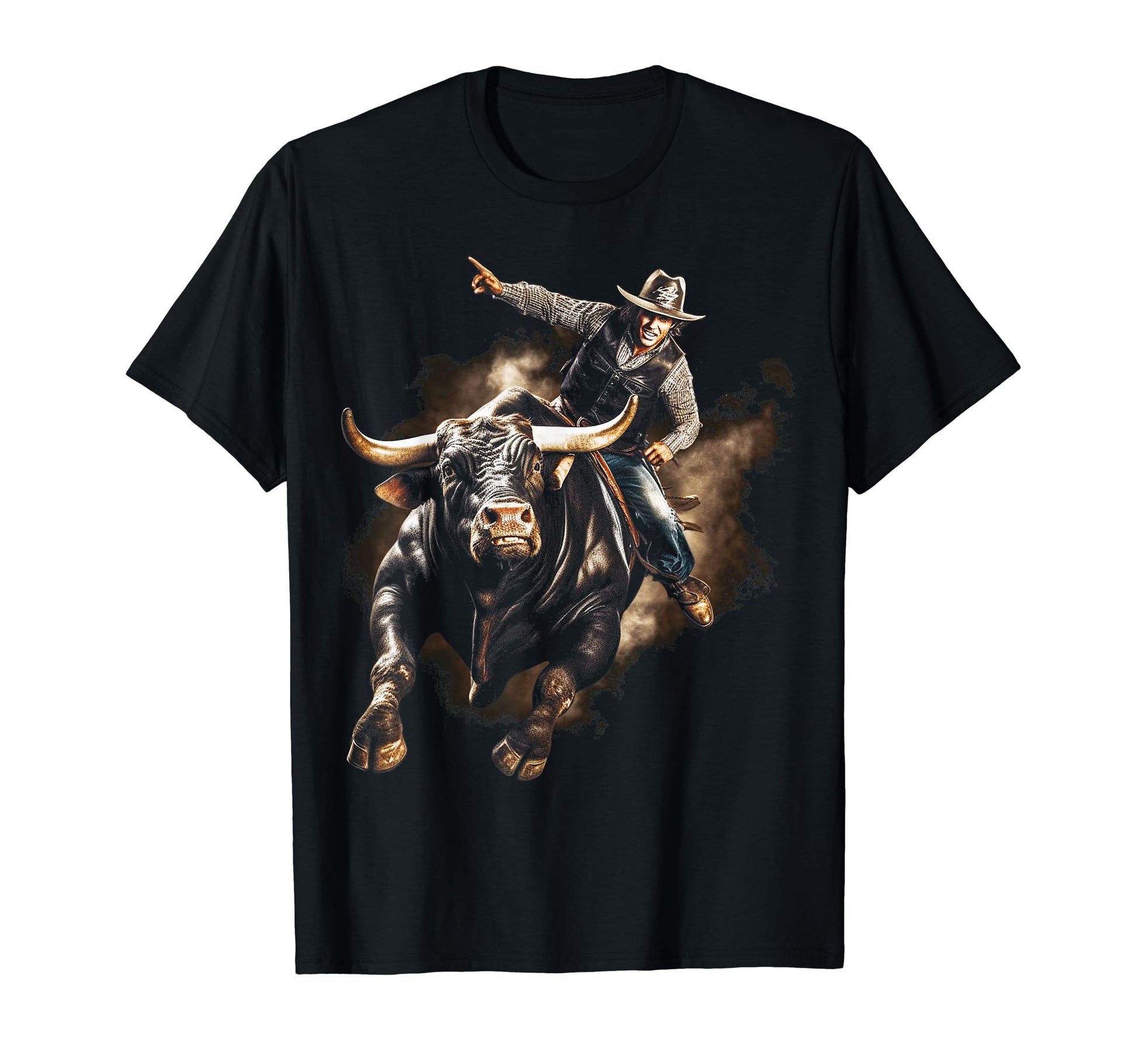 Cowboy Rodeo Horse Riding Usa Cowboy T-Shirt - Streetwear Style for Adults - T-Shirt, Sweatshirt, Hoodie