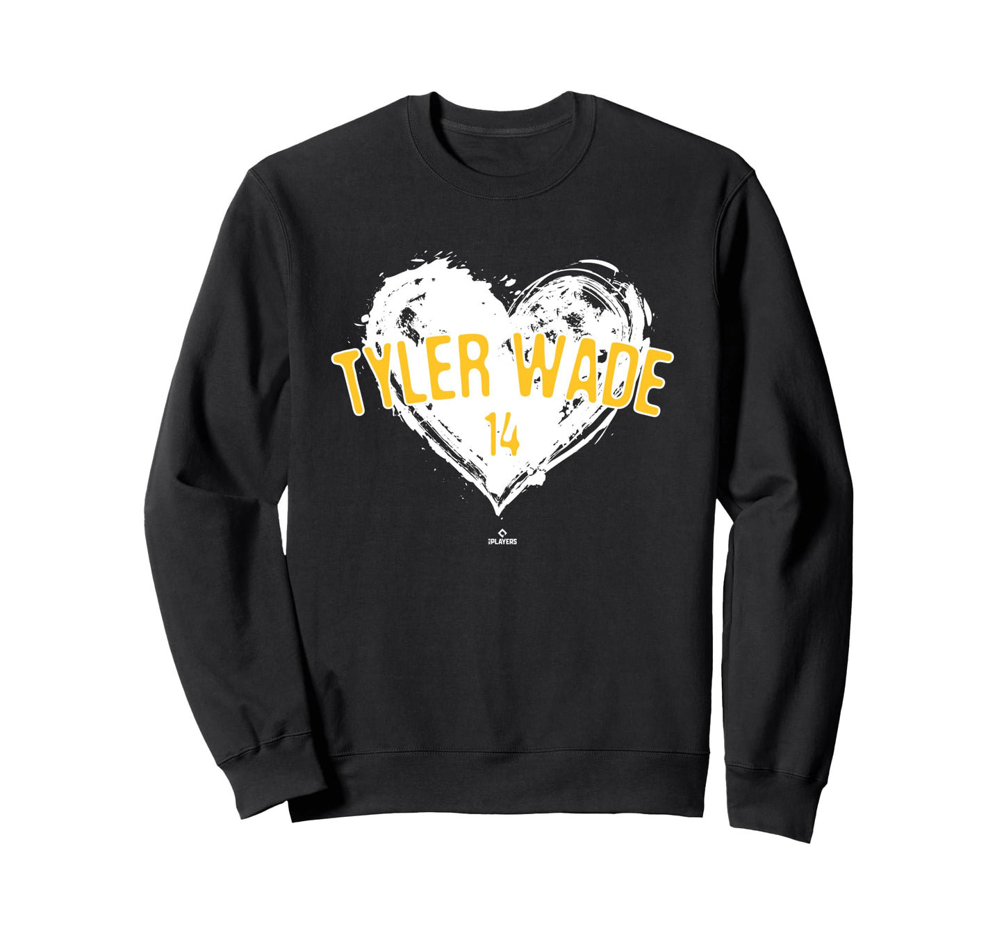 Distressed Heart Tyler Wade San Sweatshirt - Trendy Graphic for Adults - T-Shirt, Sweatshirt, Hoodie
