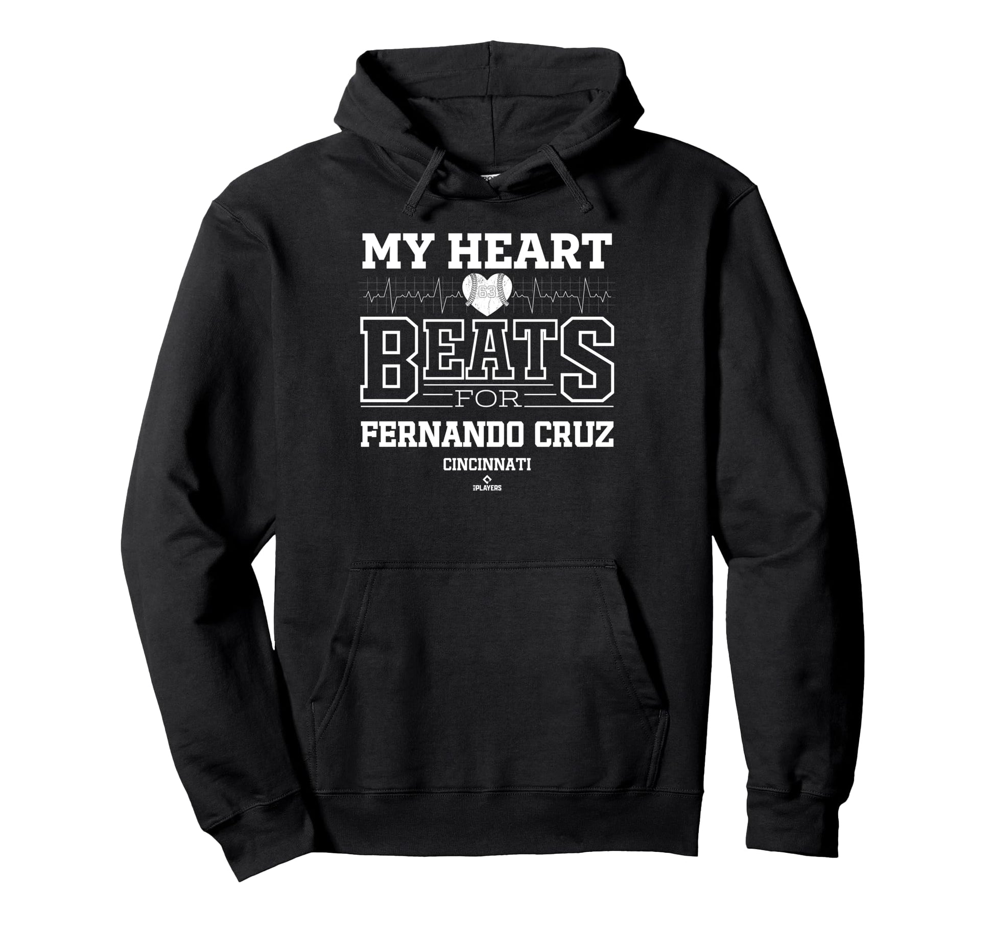 My Heart Beats Fernando Cruz Cincinnati Hoodie - Aesthetic Graphic Unisex - T-Shirt, Sweatshirt, Hoodie