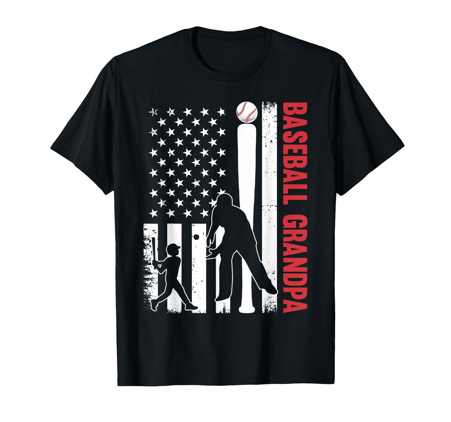 Distressed Usa American Flag T-Shirt - Custom Art Print for Adults - T-Shirt, Sweatshirt, Hoodie