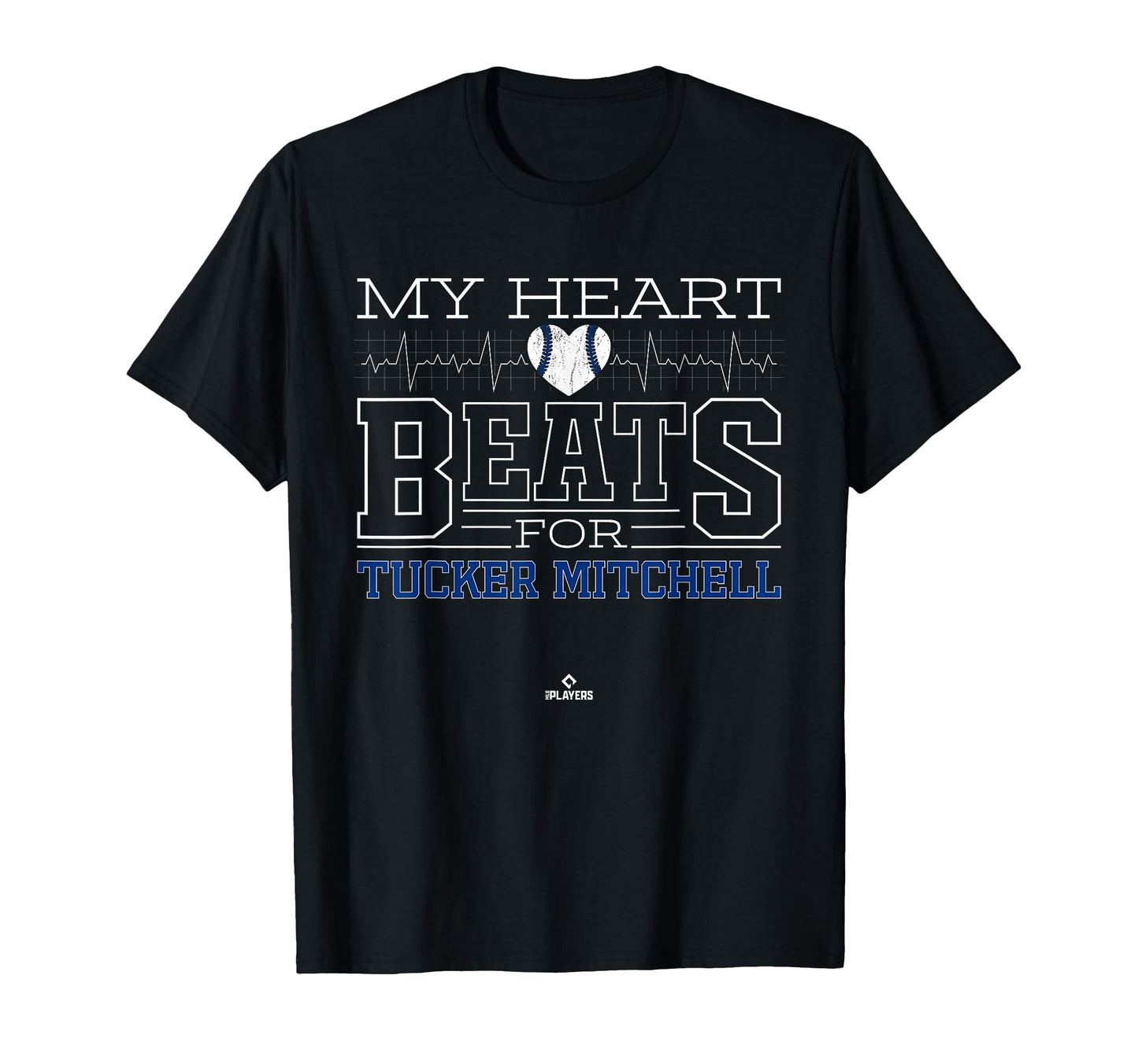 My Heart Beats Tucker Mitchell T-Shirt - Novelty Apparel Men Women - T-Shirt, Sweatshirt, Hoodie