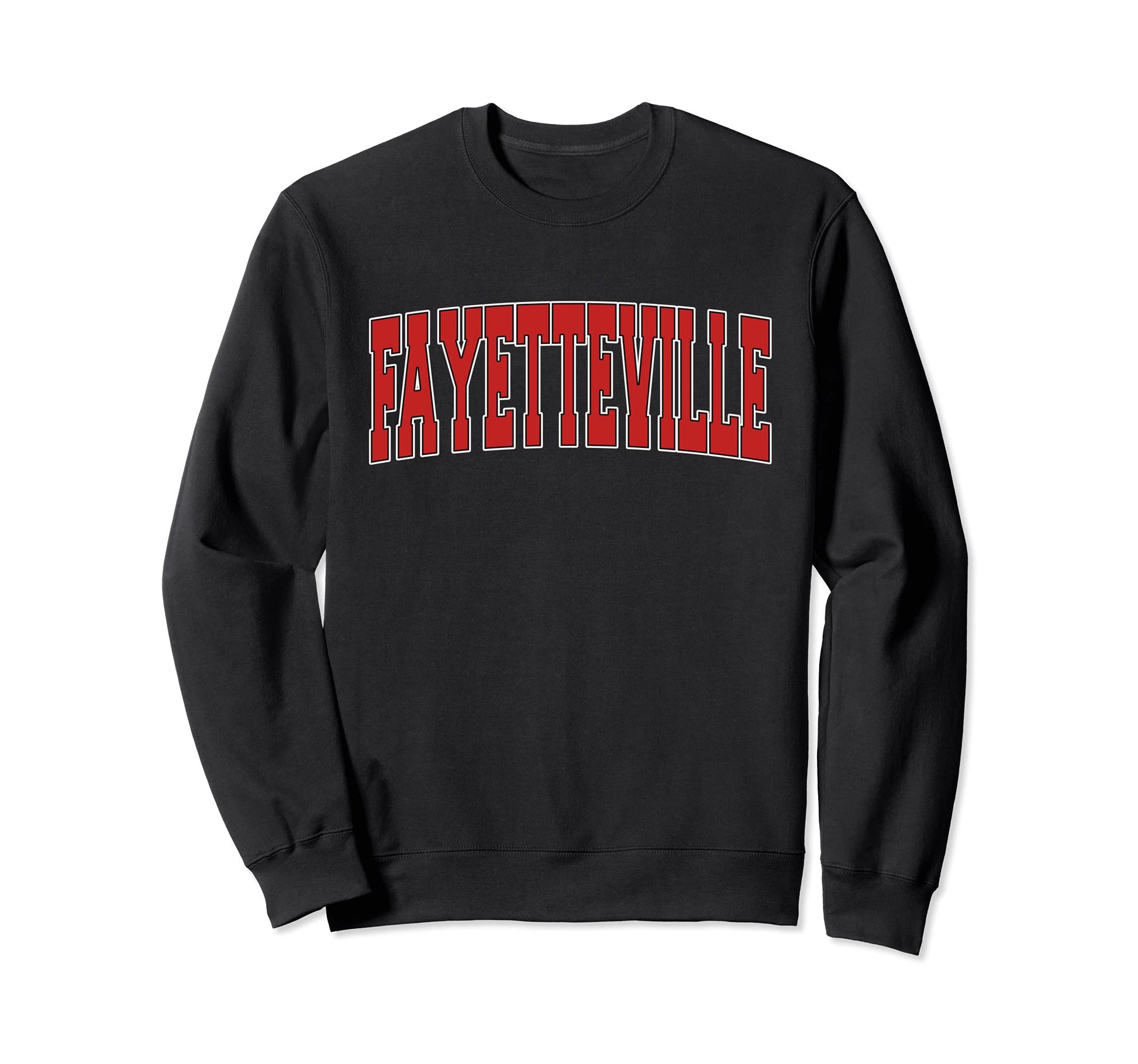 Fayetteville Ar Arkansas Varsity Sweatshirt - Fun Novelty Design Men Women - T-Shirt, Sweatshirt, Hoodie