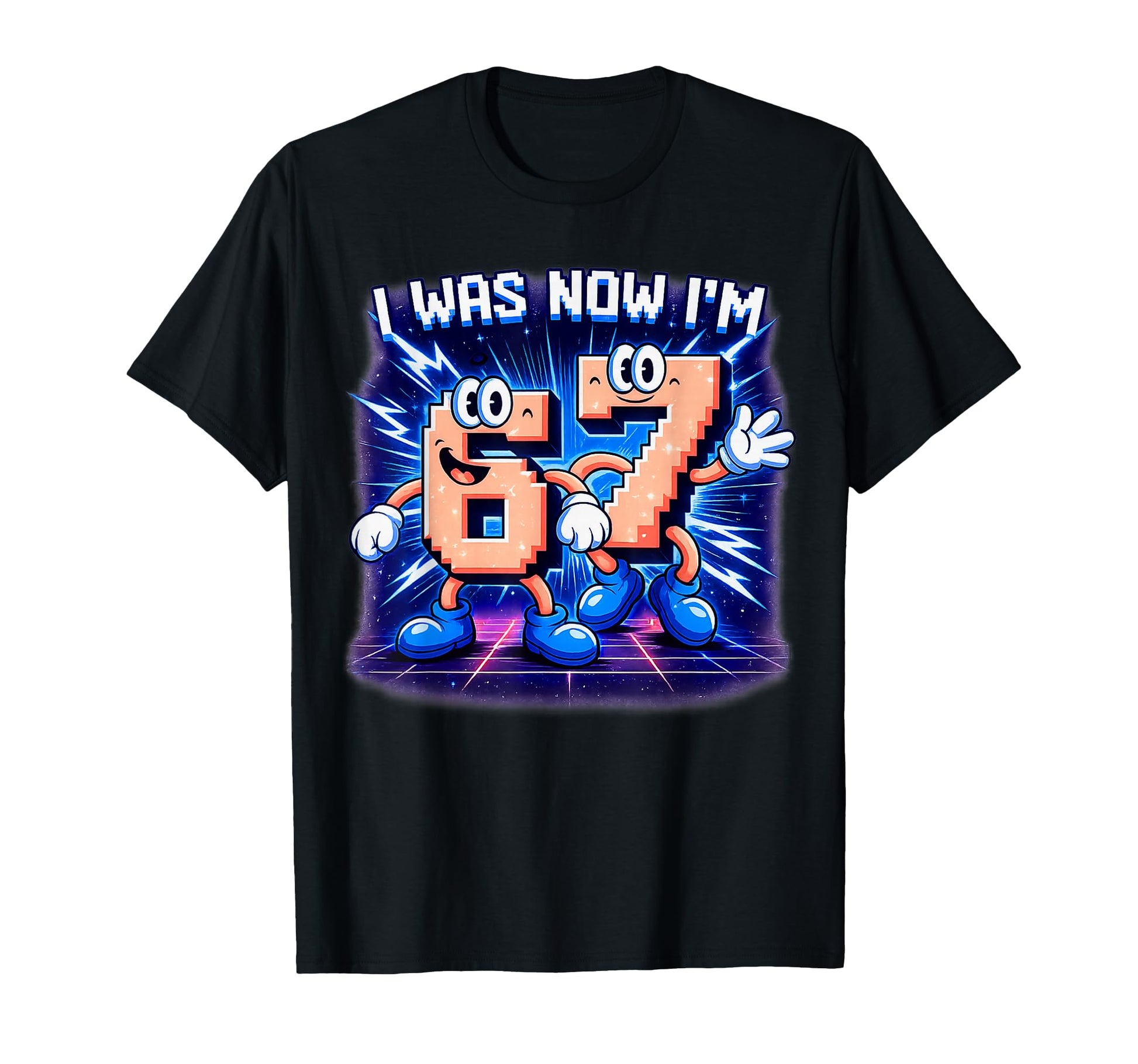 Level 67 Unlocked Funny Gaming T-Shirt - Streetwear Style Men Women - T-Shirt, Sweatshirt, Hoodie