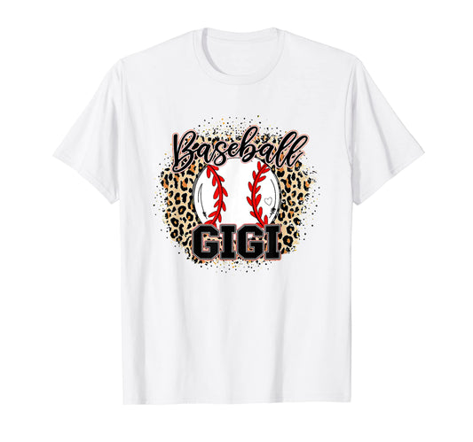 Baseball Gigi Leopard Baseball Lovers T-Shirt - Trendy Graphic Men Women - T-Shirt, Sweatshirt, Hoodie