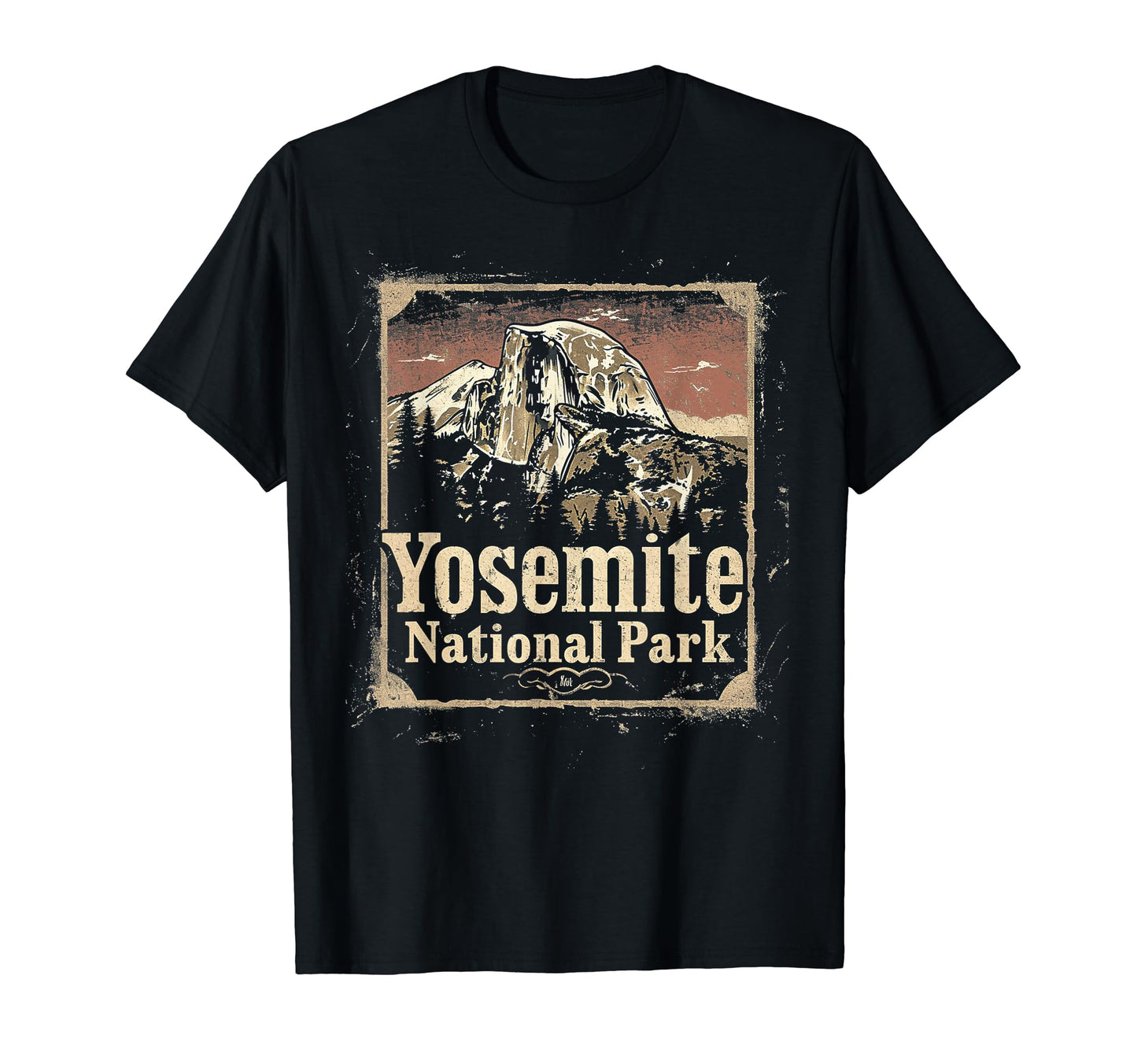 Yosemite Us National Park T-Shirt - Trendy Graphic for Adults - T-Shirt, Sweatshirt, Hoodie