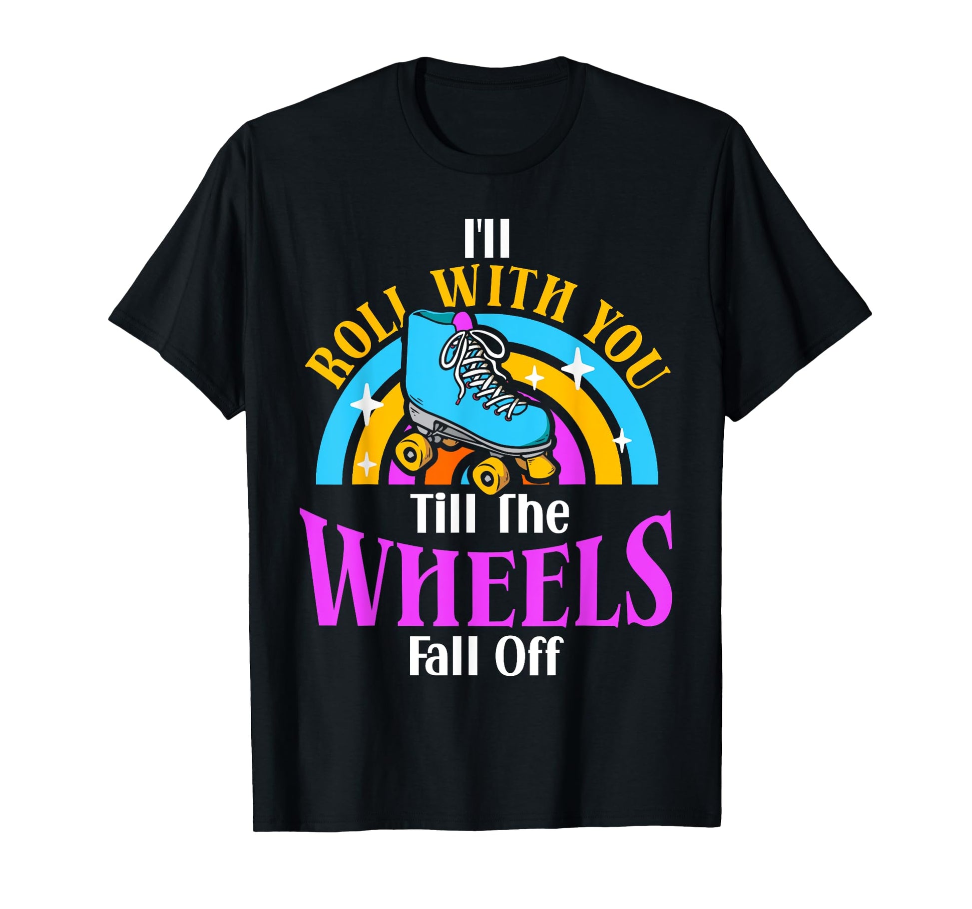 Roller Skating Skate 1970S Ill Roll T-Shirt - Minimalist Print Men Women - T-Shirt, Sweatshirt, Hoodie
