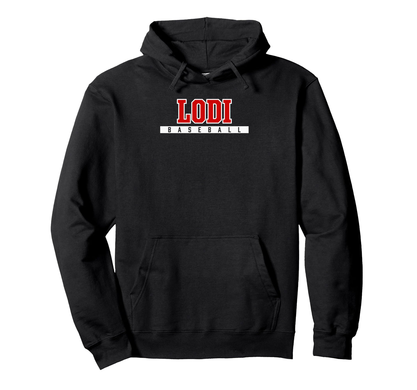 Lodi High School Baseball Hoodie - Casual Everyday Wear Unisex - T-Shirt, Sweatshirt, Hoodie