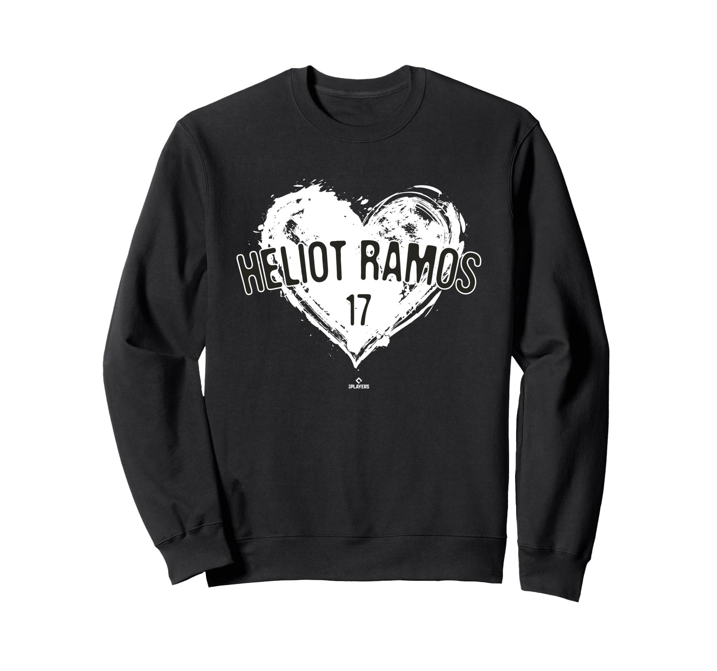Distressed Heart Heliot Ramos San Sweatshirt - Custom Art Print for Adults - T-Shirt, Sweatshirt, Hoodie