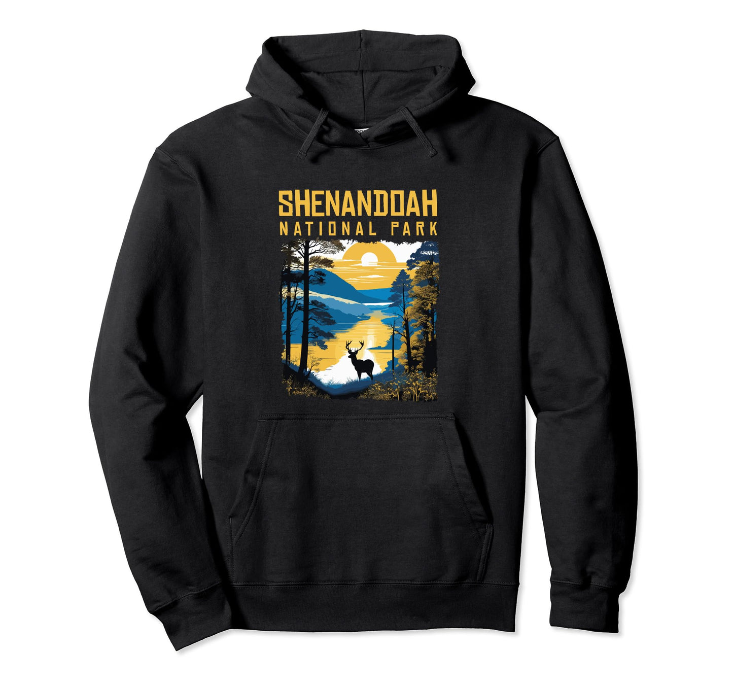 Shenandoah National Park Hiking Lover Hoodie - Unique Graphic Men Women - T-Shirt, Sweatshirt, Hoodie
