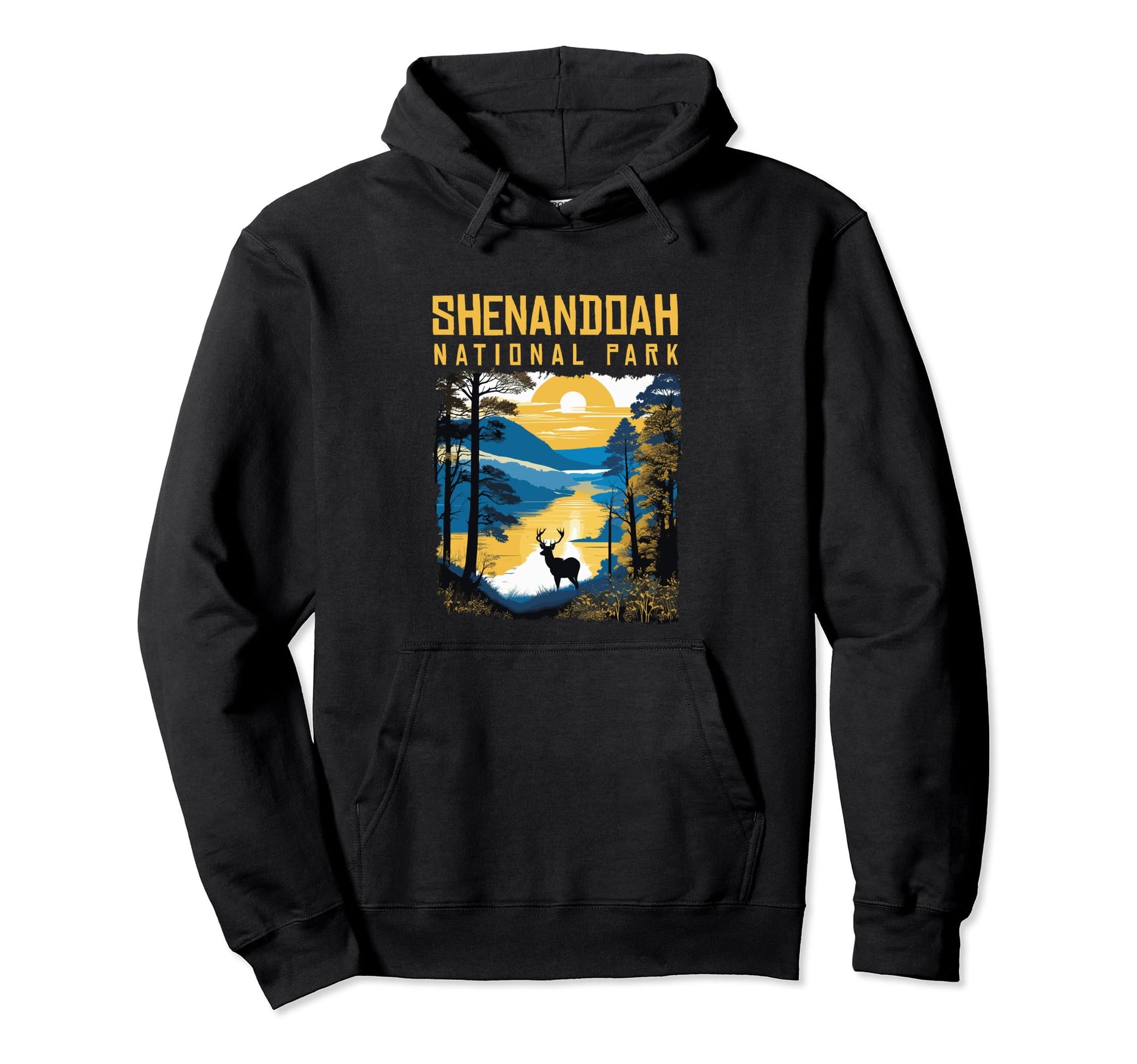 Shenandoah National Park Hiking Lover Hoodie - Unique Graphic Men Women - T-Shirt, Sweatshirt, Hoodie