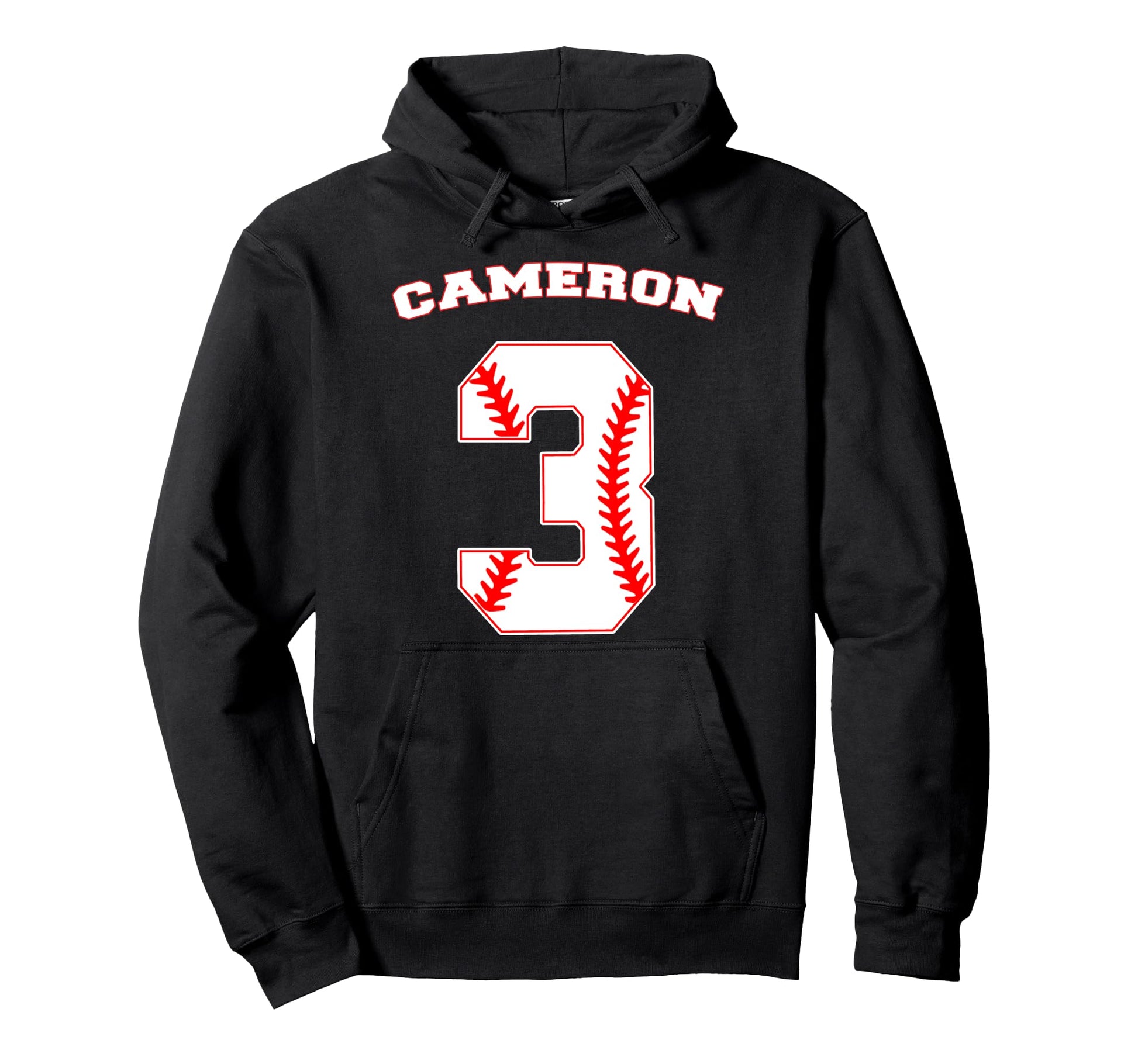 Cameron Baseball Name Three Years 3Rd Hoodie - Fun Novelty Design Unisex - T-Shirt, Sweatshirt, Hoodie