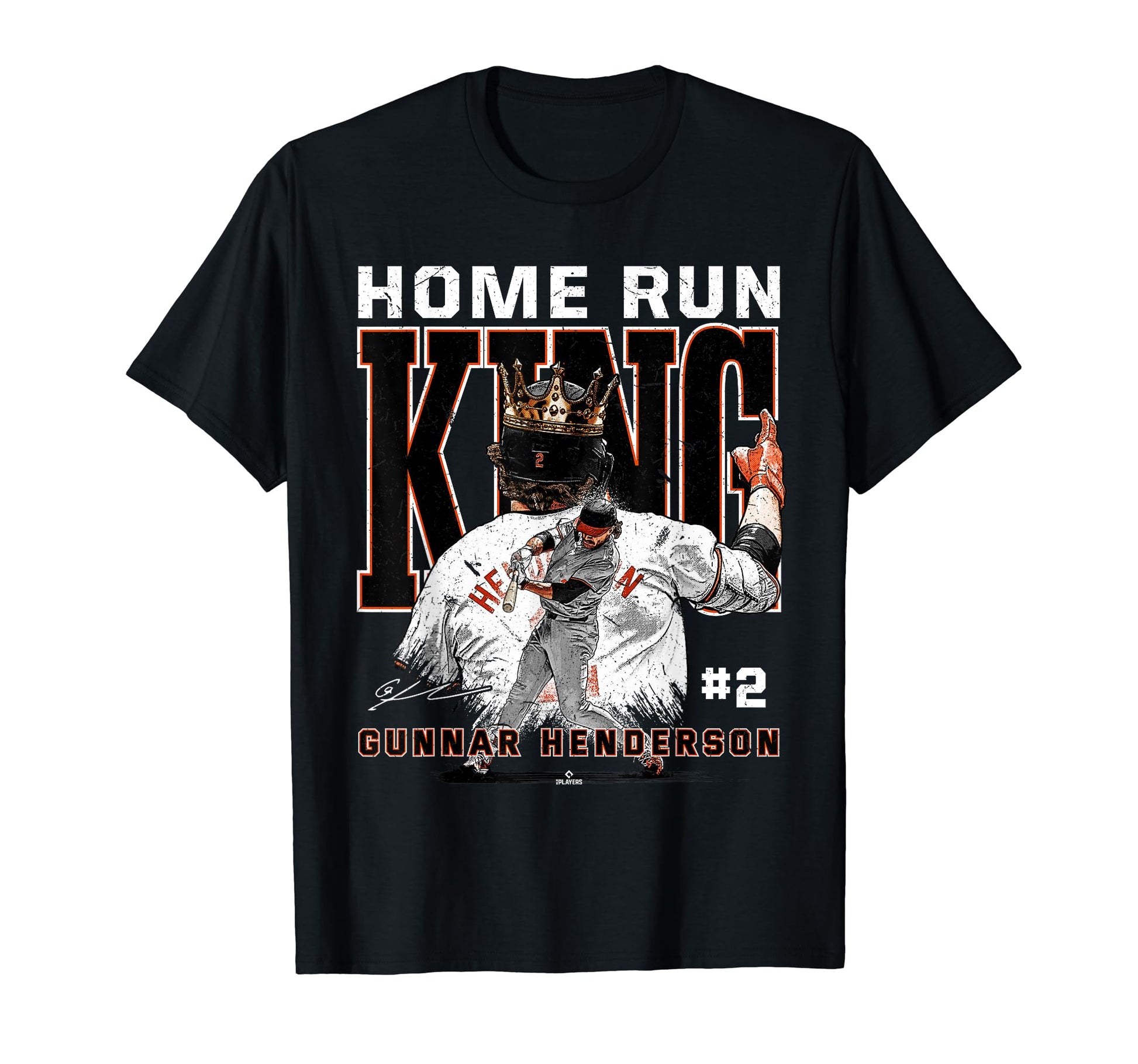 Home Run King Gunnar Henderson T-Shirt - Fun Novelty Design Men Women - T-Shirt, Sweatshirt, Hoodie