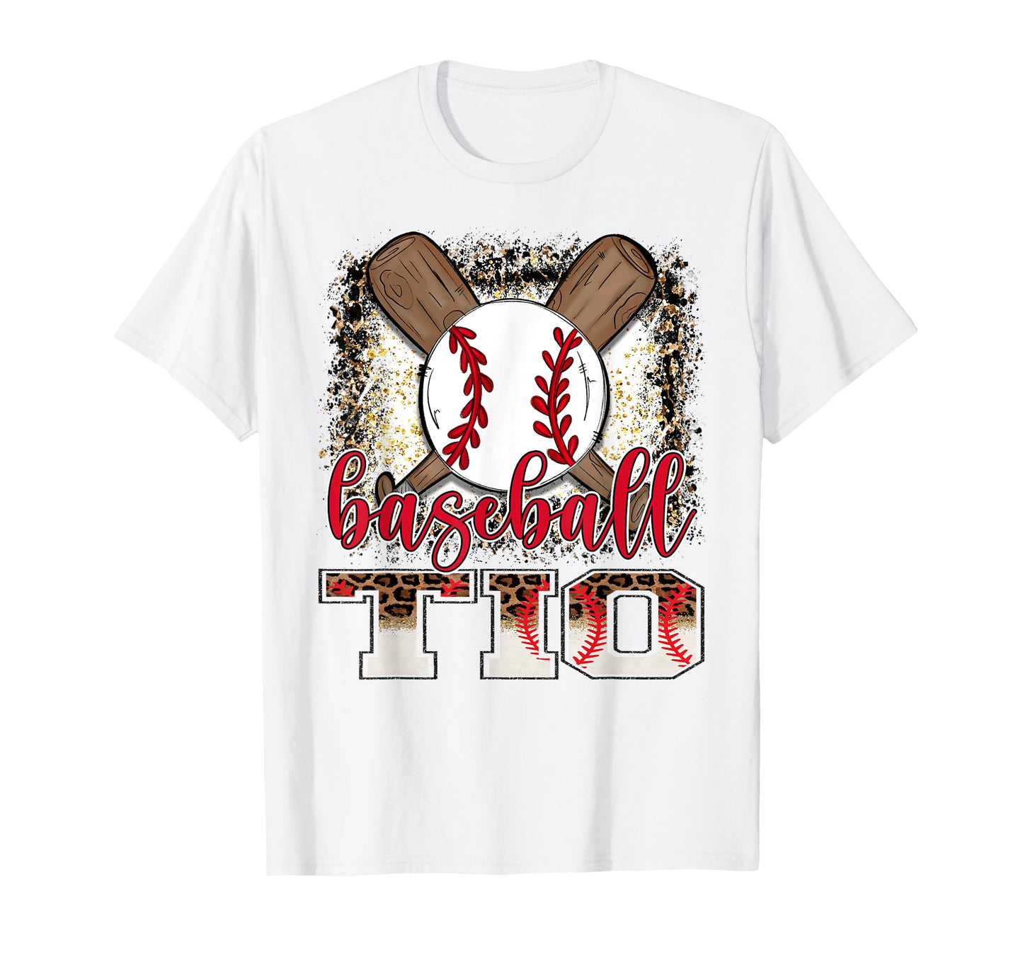 Baseball Tio Leopard Proud Ball Tio T-Shirt - Fun Novelty Design Unisex - T-Shirt, Sweatshirt, Hoodie