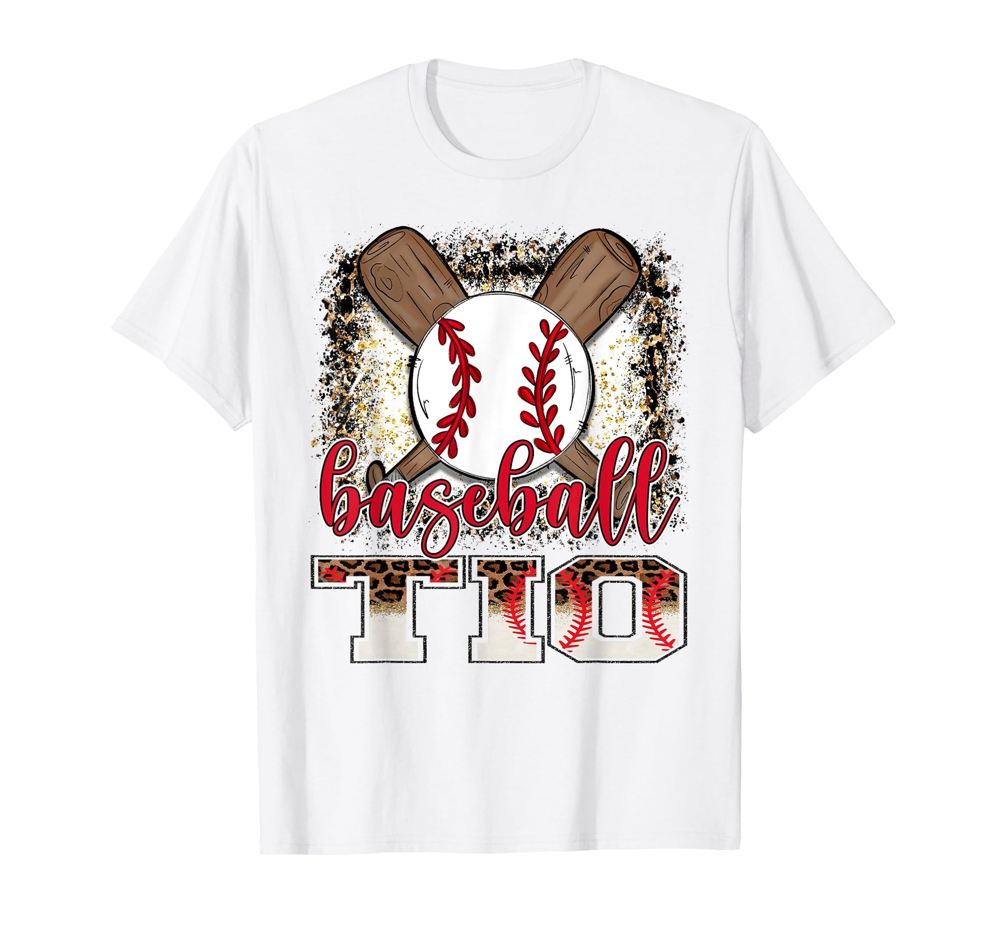 Baseball Tio Leopard Proud Ball Tio T-Shirt - Fun Novelty Design Unisex - T-Shirt, Sweatshirt, Hoodie