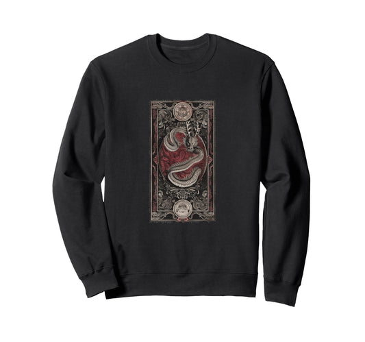 Aesthetic Dragon Streetwear Sweatshirt - Custom Art Print for Adults - T-Shirt, Sweatshirt, Hoodie