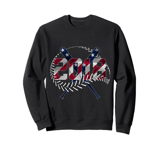 8Th Birthday Baseball 2018 Sweatshirt - Custom Art Print Men Women - T-Shirt, Sweatshirt, Hoodie