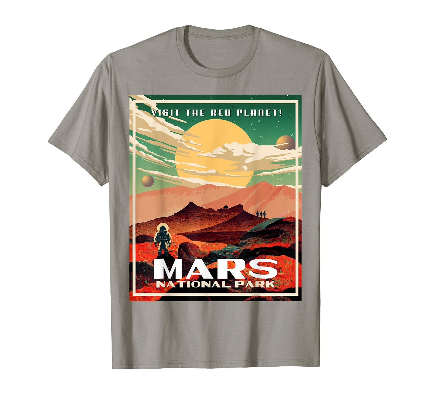 Mars National Park Park Martian T-Shirt - Graphic Print for Adults - T-Shirt, Sweatshirt, Hoodie
