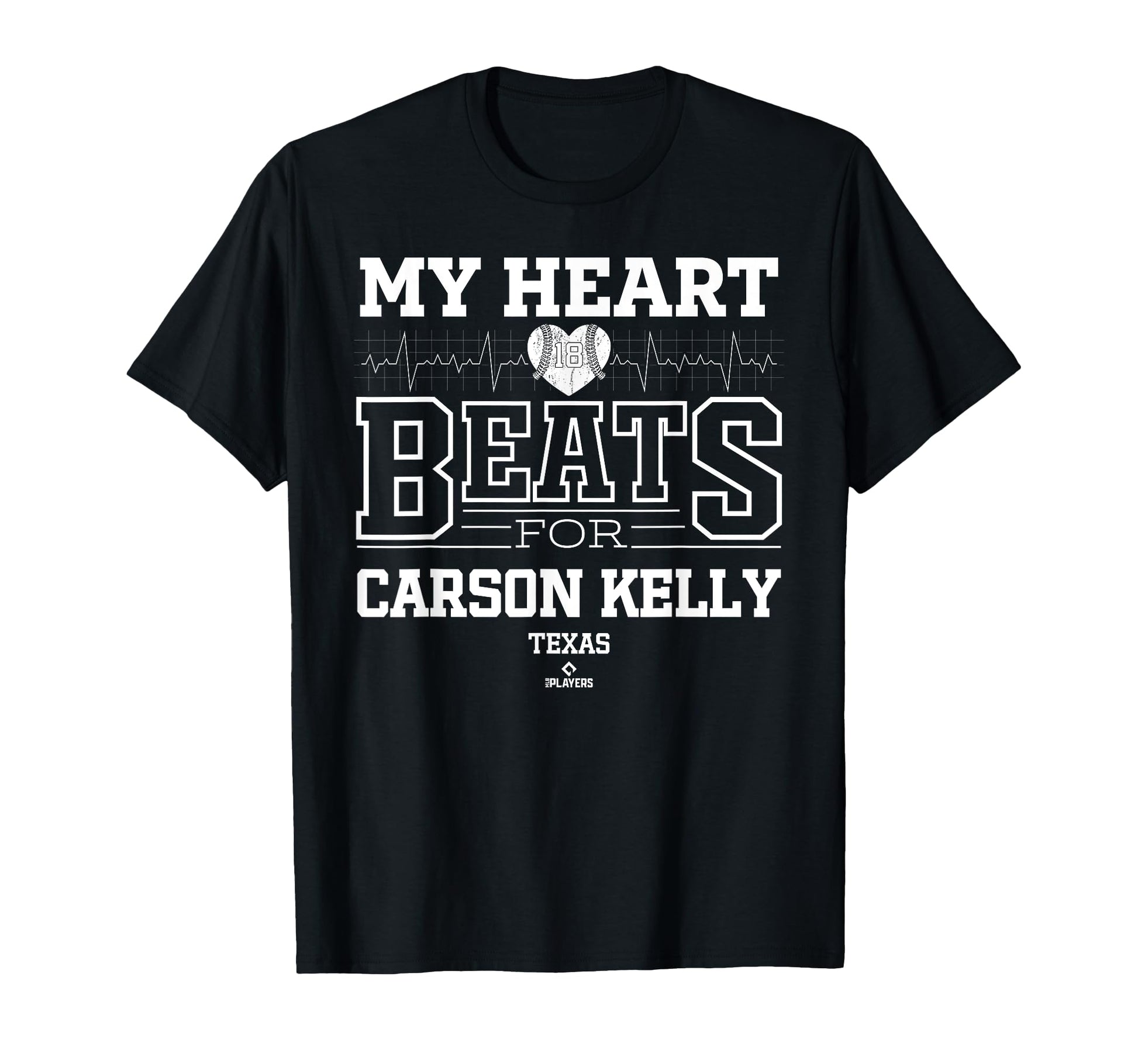 My Heart Beats Carson Kelly Texas T-Shirt - Aesthetic Graphic Men Women - T-Shirt, Sweatshirt, Hoodie