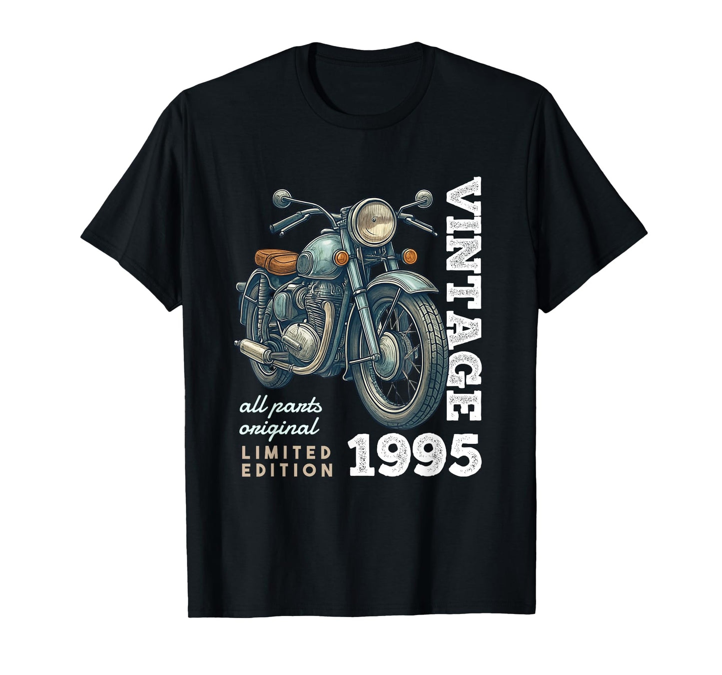 1995 30 Years Old Motorcycle 30Th T-Shirt - Casual Everyday Wear Unisex - T-Shirt, Sweatshirt, Hoodie