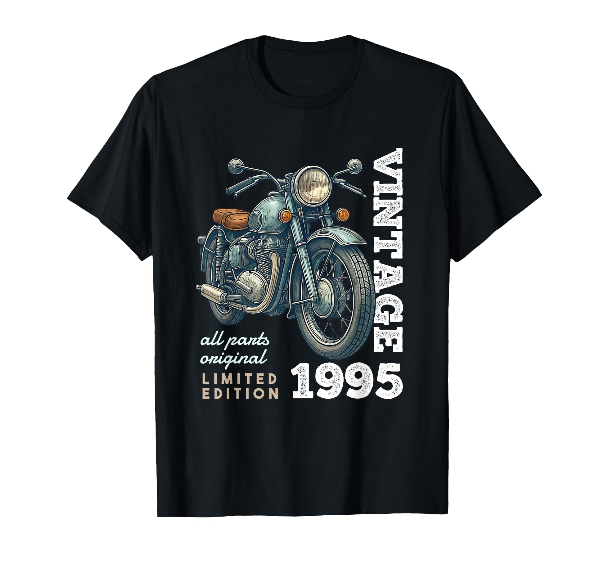 1995 30 Years Old Motorcycle 30Th T-Shirt - Casual Everyday Wear Unisex - T-Shirt, Sweatshirt, Hoodie