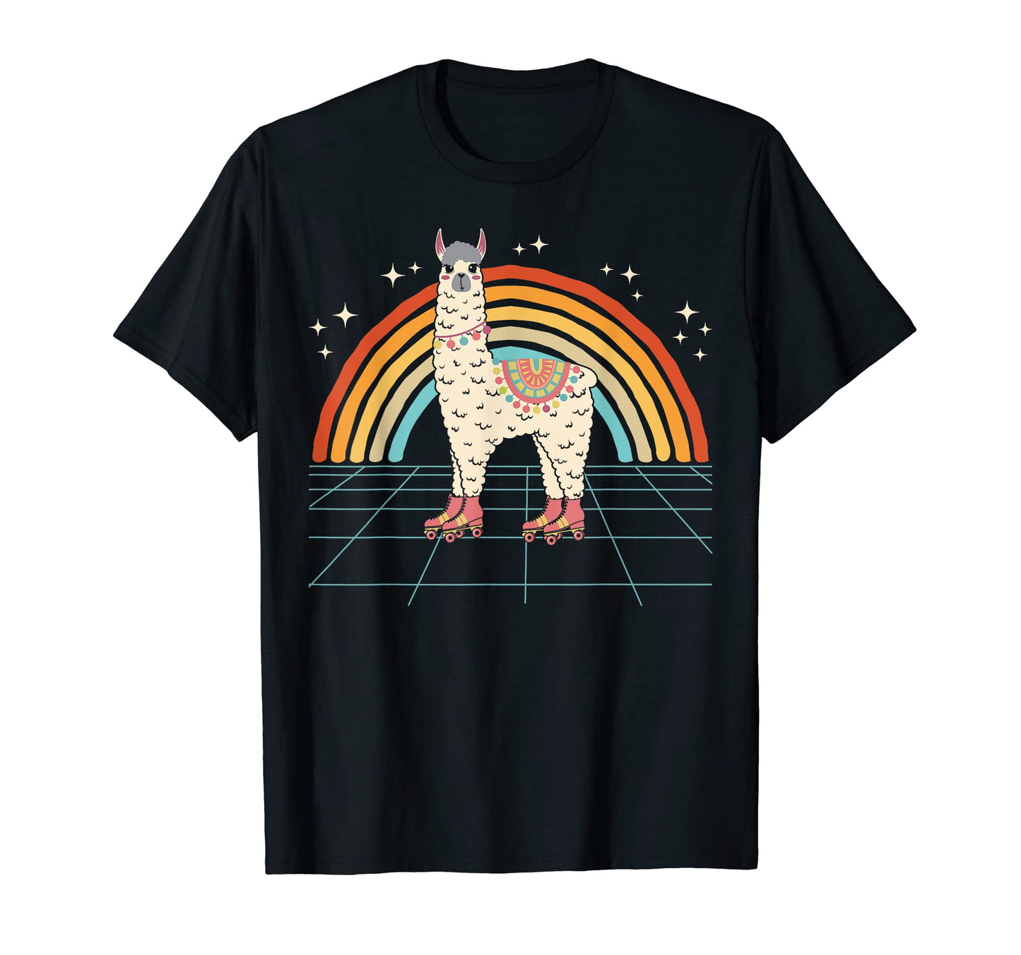 Roller Skating Alpaca Skater Skate T-Shirt - Streetwear Style Men Women - T-Shirt, Sweatshirt, Hoodie