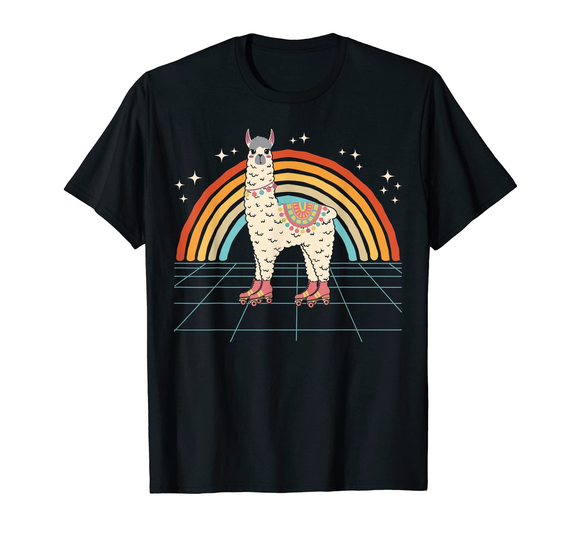 Roller Skating Alpaca Skater Skate T-Shirt - Streetwear Style Men Women - T-Shirt, Sweatshirt, Hoodie