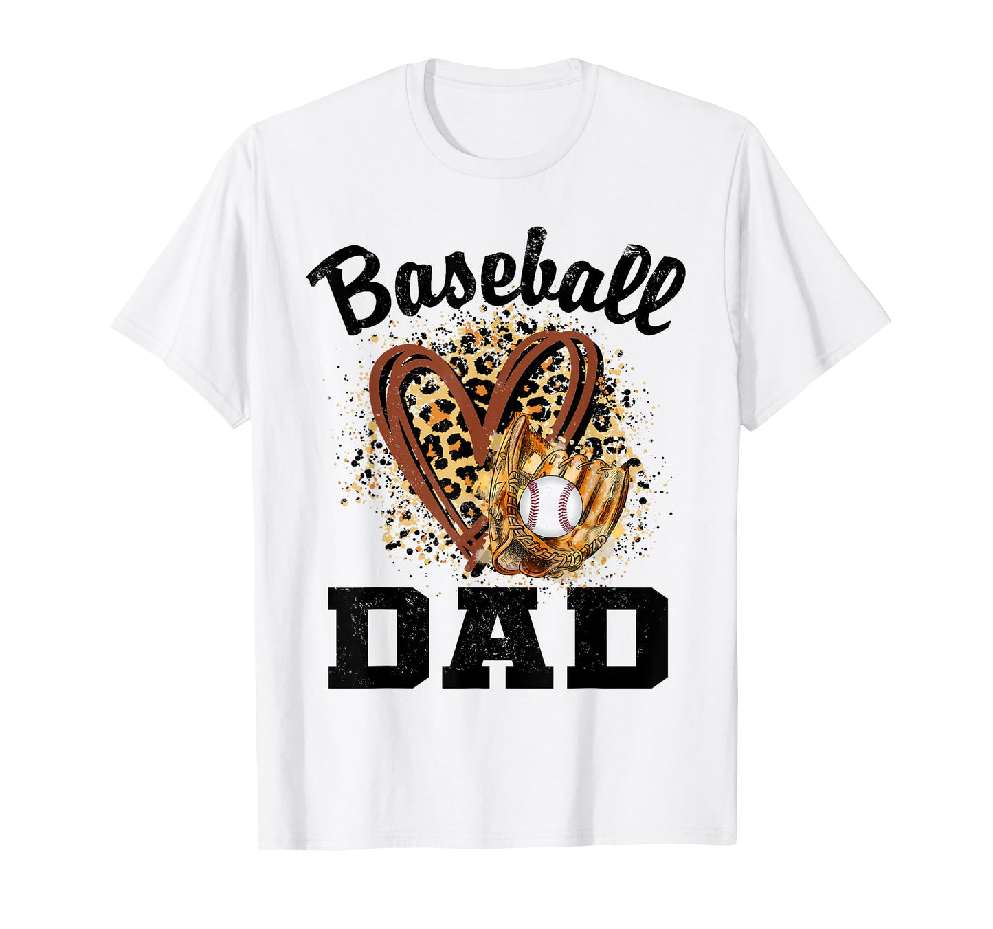 Leopard Heart Baseball Matching Family Sweatshirt - Streetwear Style Unisex - T-Shirt, Sweatshirt, Hoodie