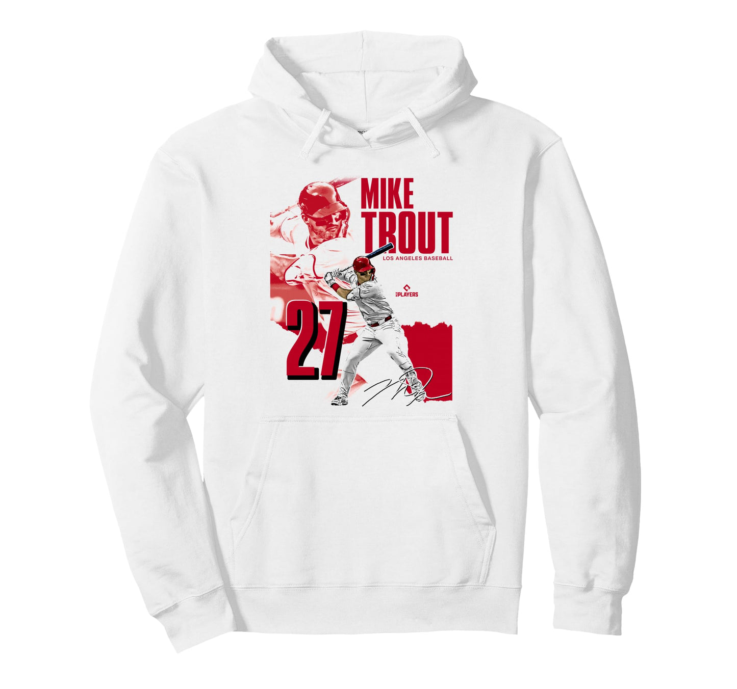 Mike Trout Los Angeles Mlb Baseball Hoodie - Trendy Graphic for Adults - T-Shirt, Sweatshirt, Hoodie