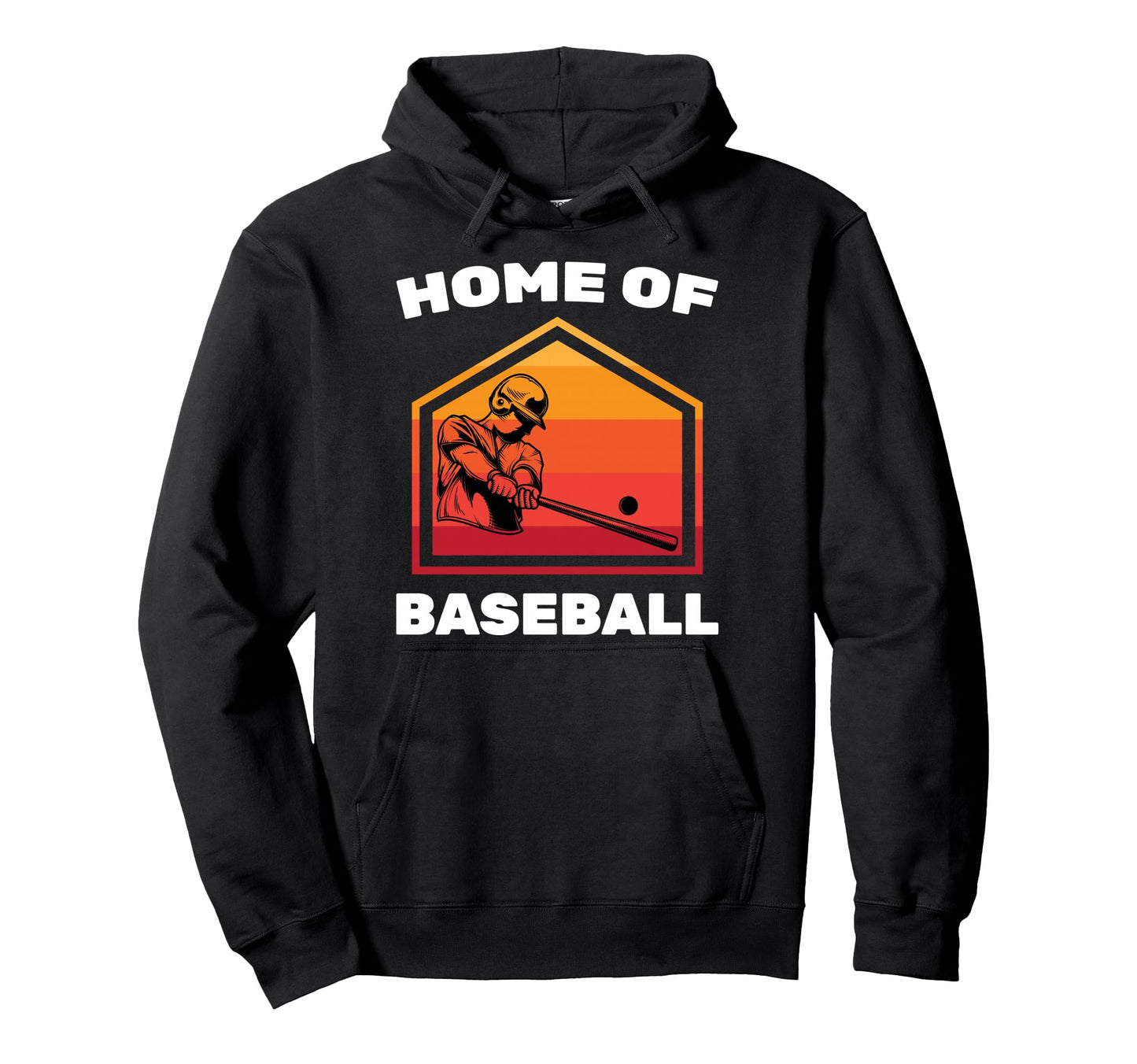 Home Run Derby Home Baseball Picher Hoodie - Trendy Graphic Men Women - T-Shirt, Sweatshirt, Hoodie