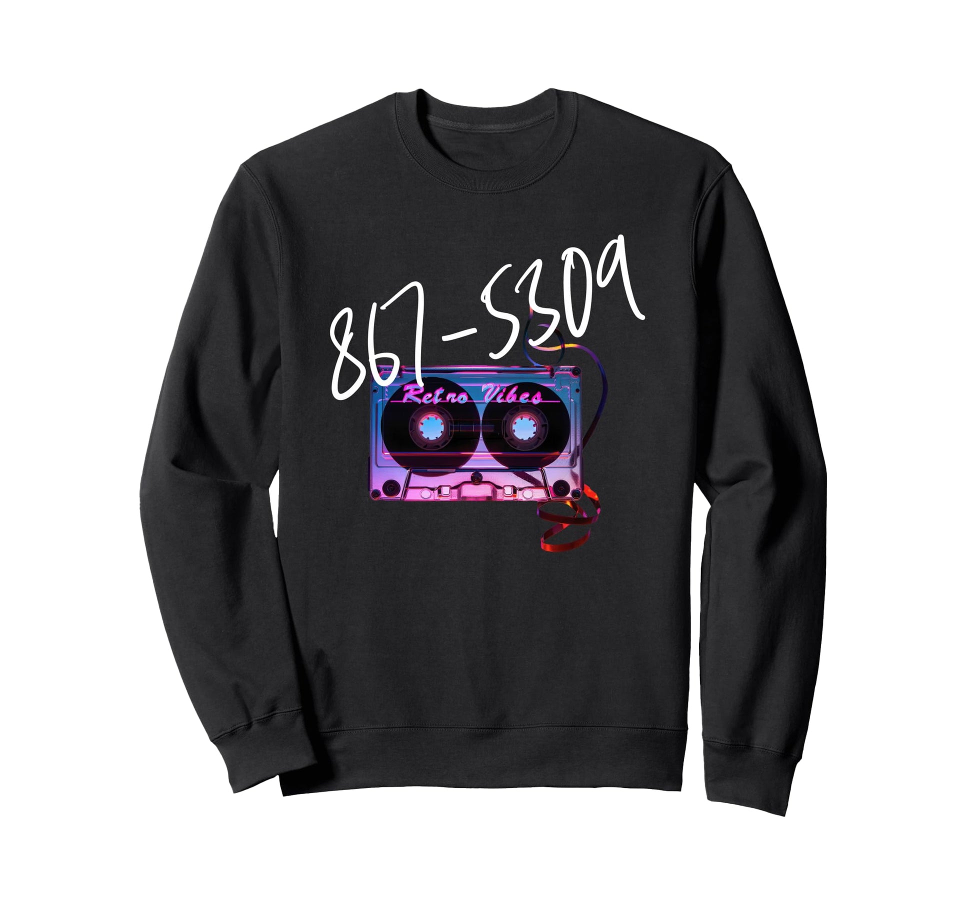 867 5309 Vibes 80S Jenny Sweatshirt - Custom Art Print Men Women - T-Shirt, Sweatshirt, Hoodie