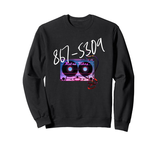 867 5309 Vibes 80S Jenny Sweatshirt - Custom Art Print Men Women - T-Shirt, Sweatshirt, Hoodie