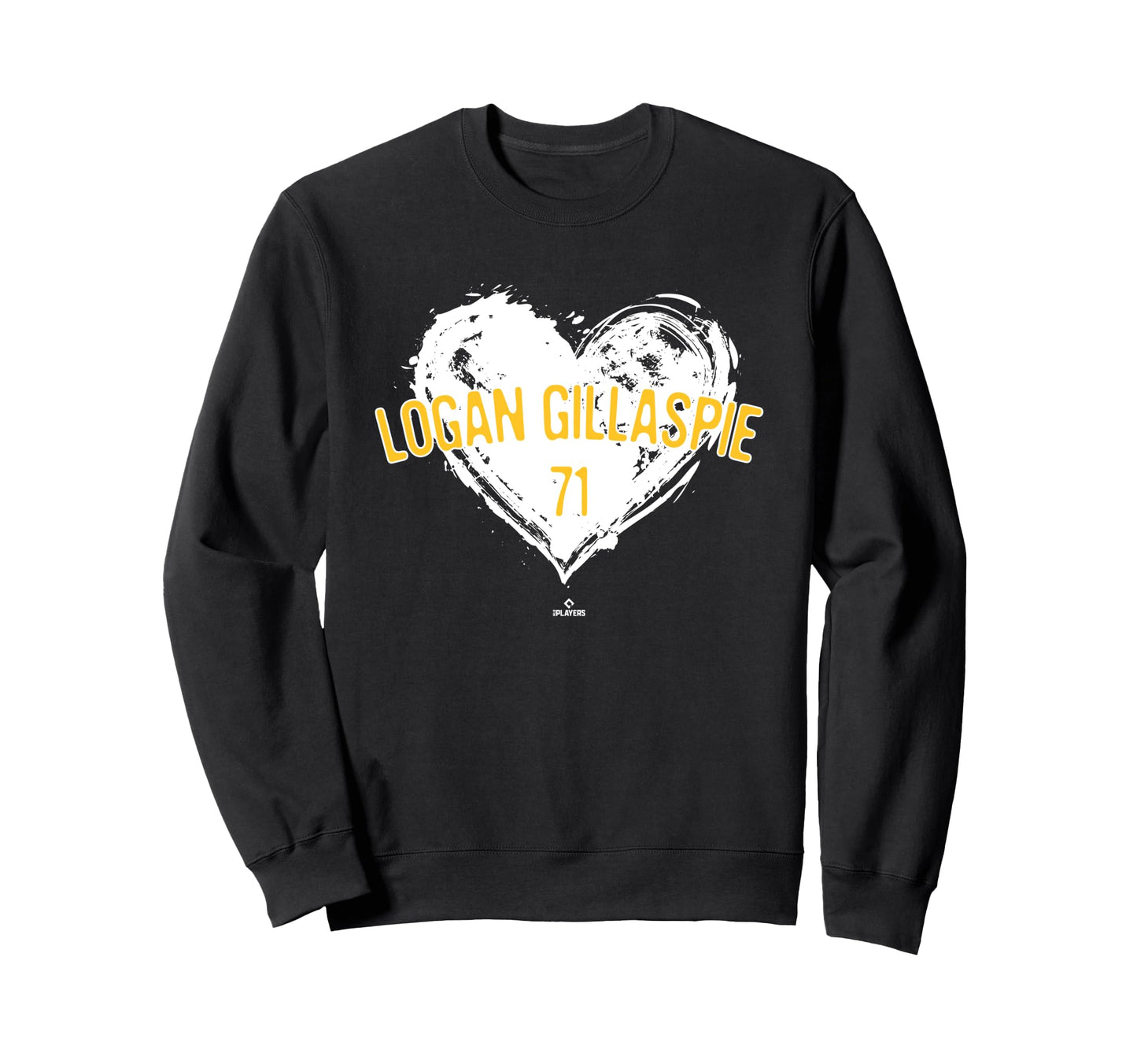 Distressed Heart Logan Gillaspie Sweatshirt - Trendy Graphic for Adults - T-Shirt, Sweatshirt, Hoodie